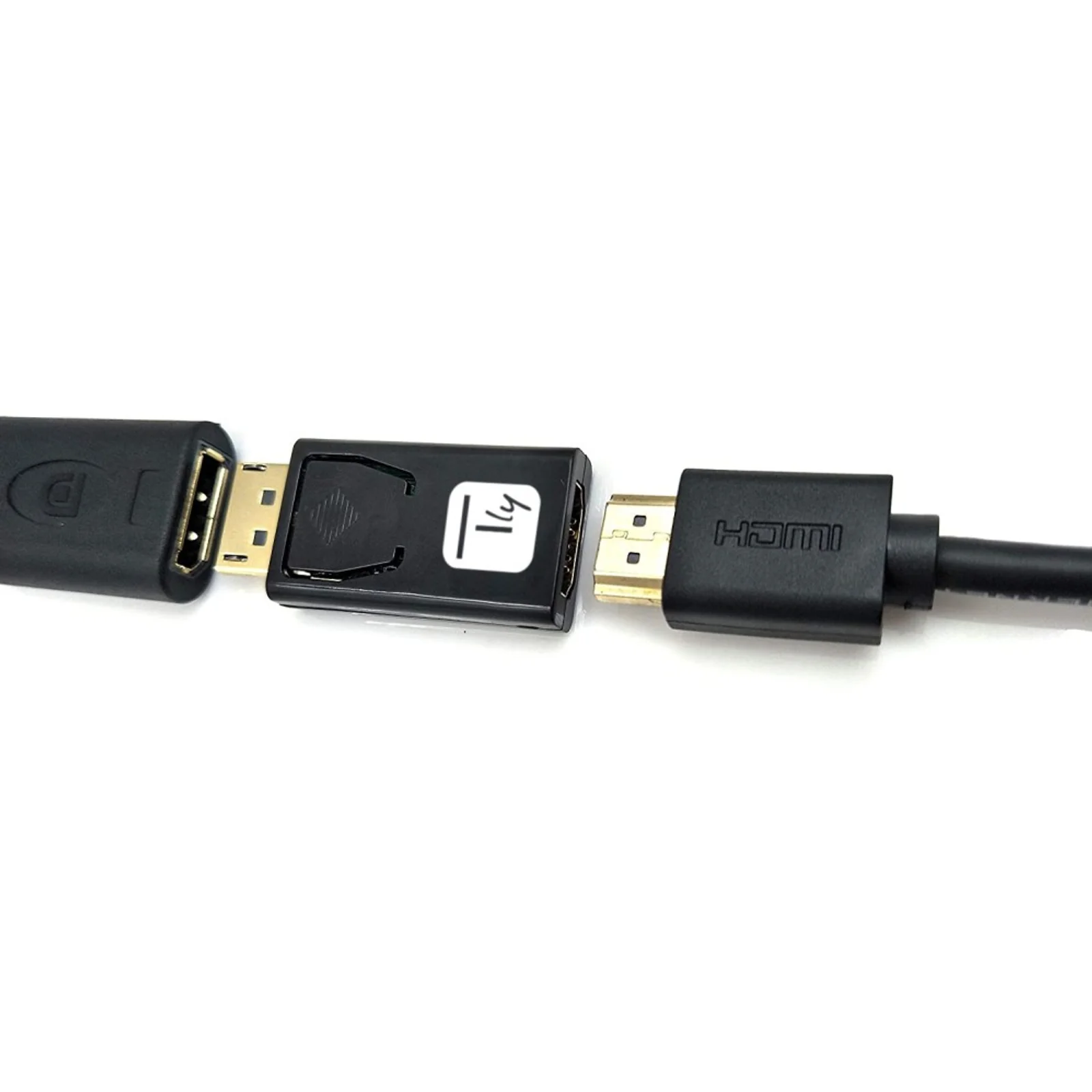 Techly IADAP DSP-2124K changeur de genre de câble Noir