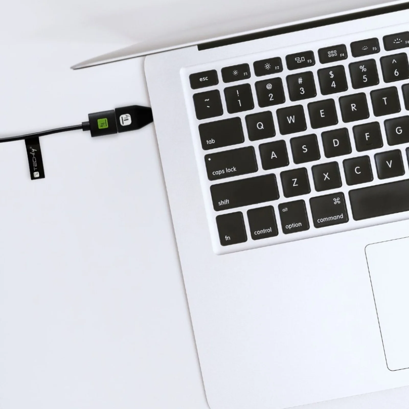 Techly IADAP-USB30-CMAFTY changeur de genre de câble USB A USB C Noir