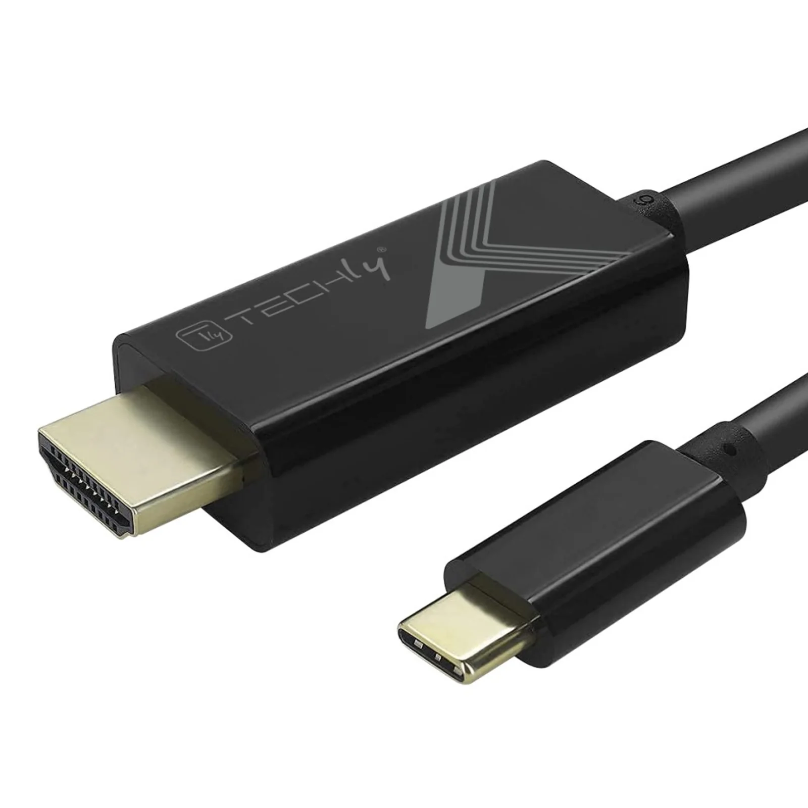 IADAP USBC-HDMI2TY adaptateur graphique USB 3840 x 2160 pixels Noir
