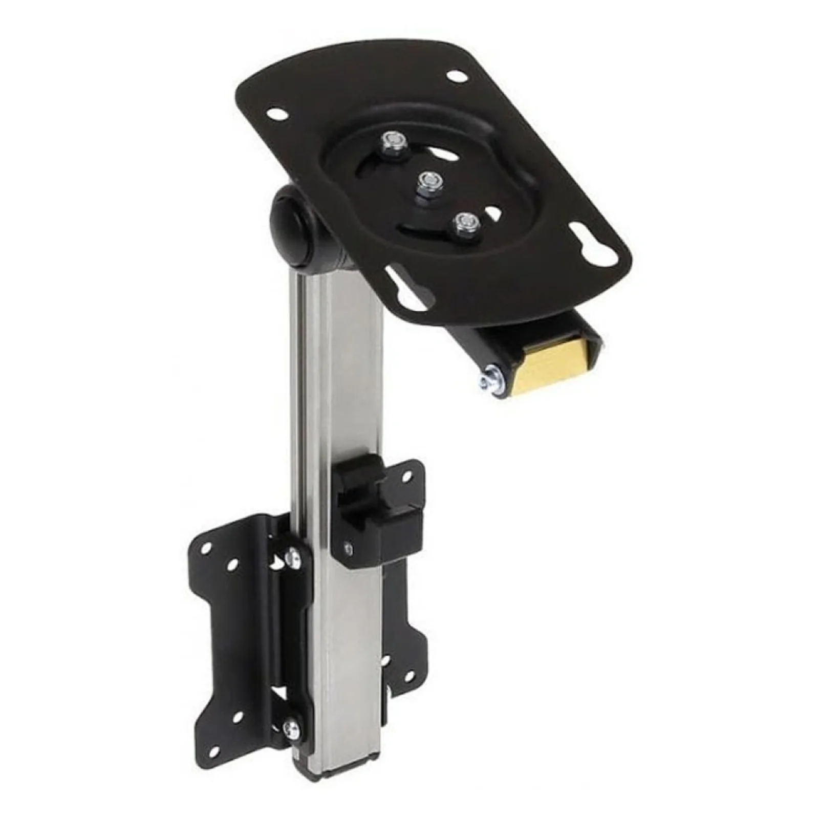 Techly ICA-CPLB 222 support pour téléviseur 94 cm (37") Noir, Argent