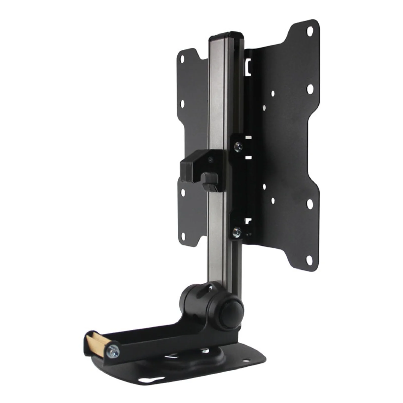 Techly ICA-CPLB 222 support pour téléviseur 94 cm (37") Noir, Argent