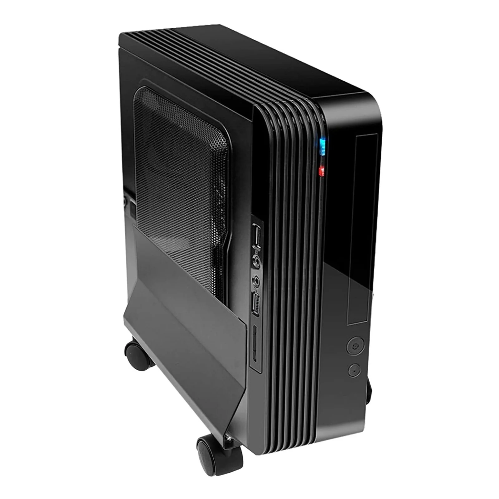 Techly ICA-CS 34 chariot et support multimédia Noir PC Panier multimédia