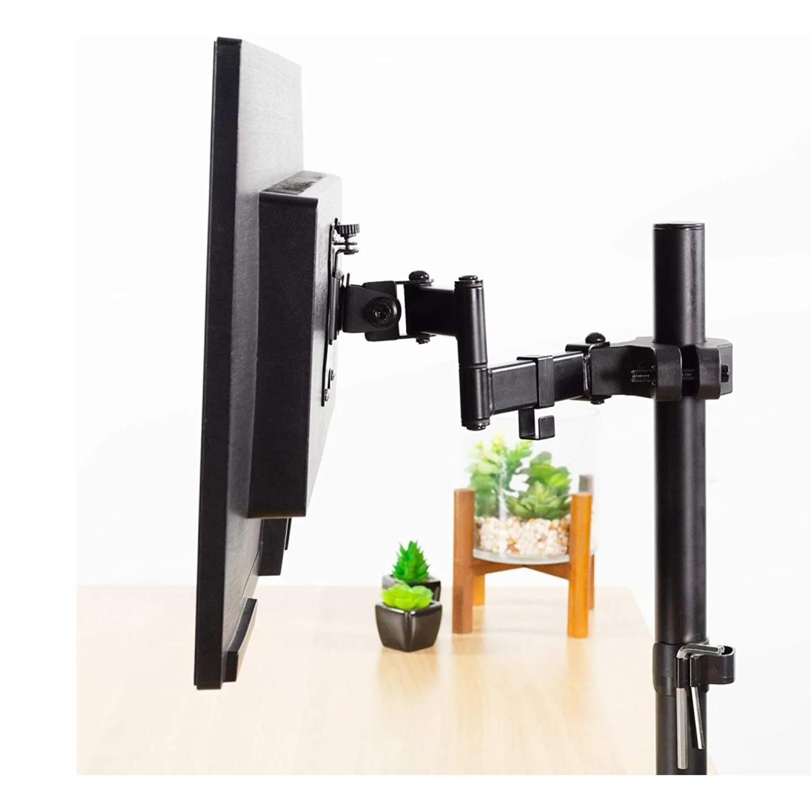 Techly ICA-LCD 110BK support pour téléviseur 81,3 cm (32") Noir