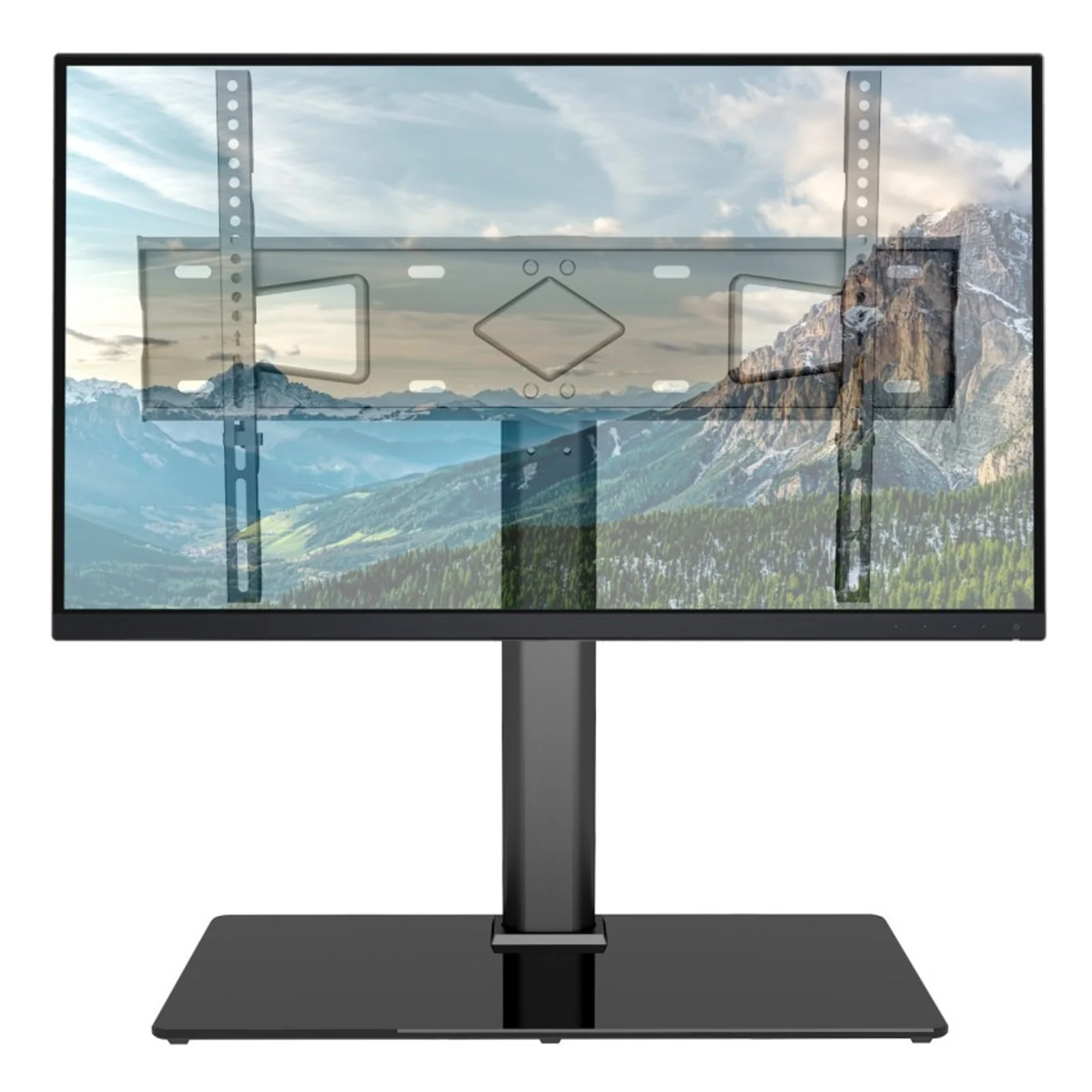 Techly ICA-LCD S07L support pour téléviseur 165,1 cm (65") Noir