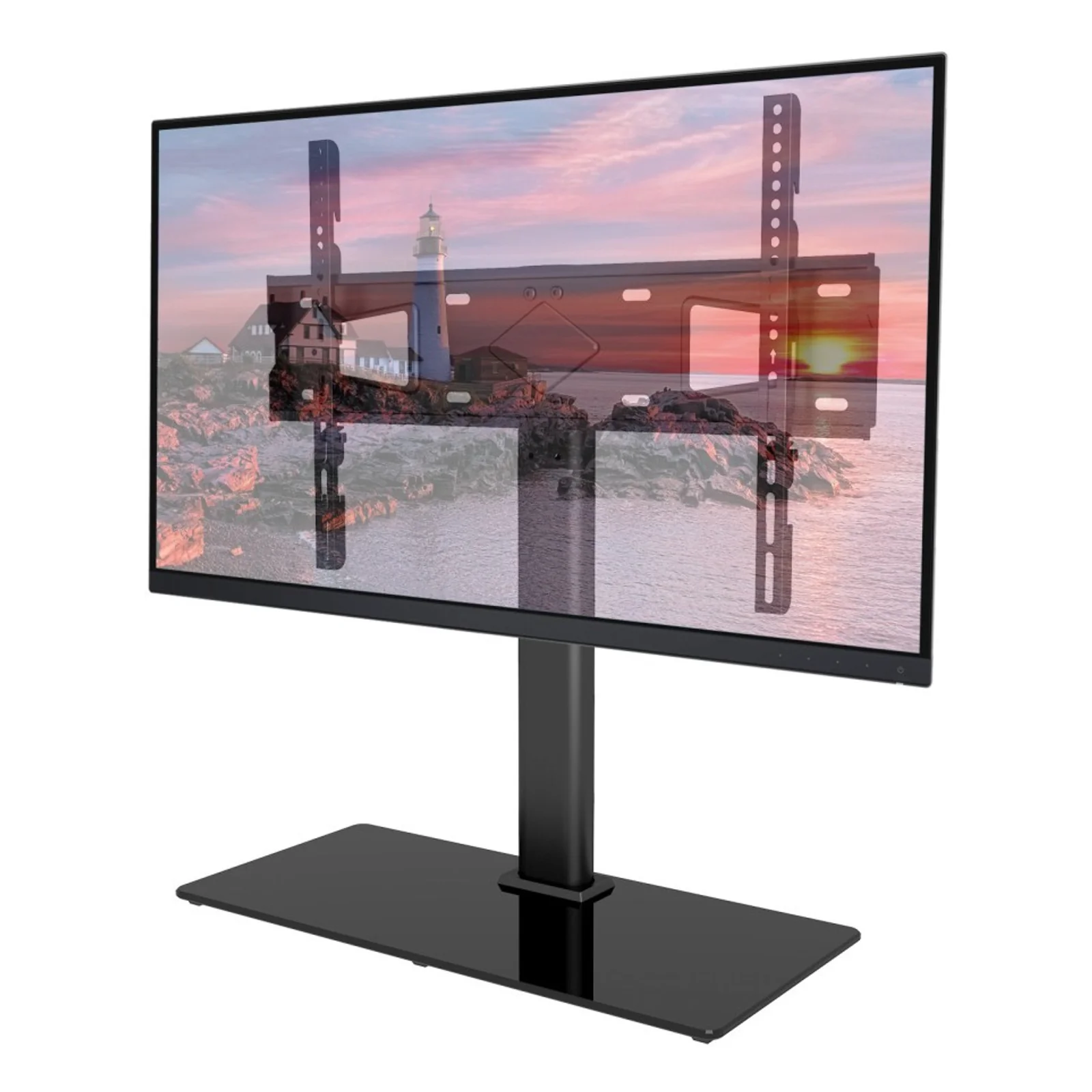Techly ICA-LCD S07L support pour téléviseur 165,1 cm (65") Noir