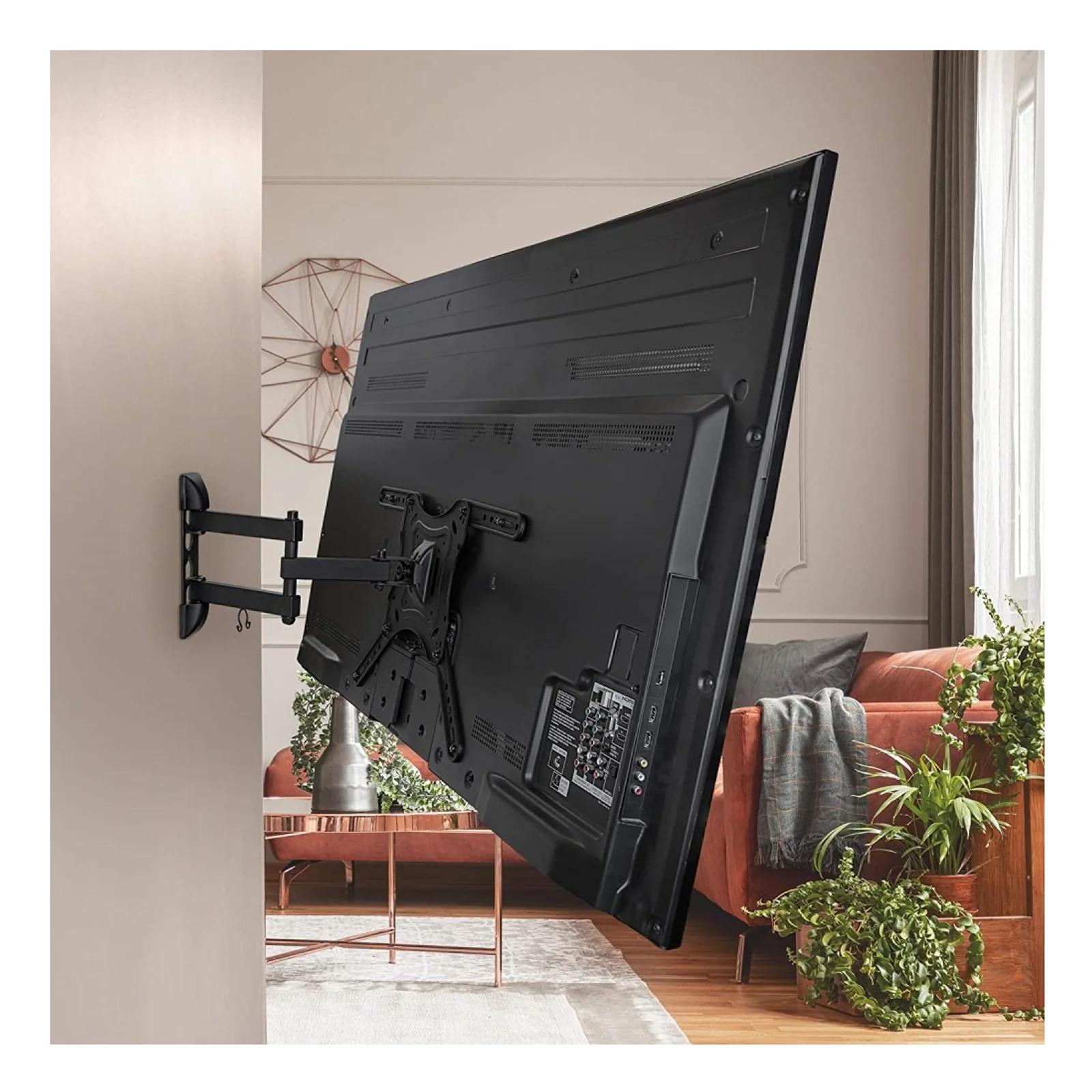 Techly ICA-PLB 136E support pour téléviseur 139,7 cm (55") Noir