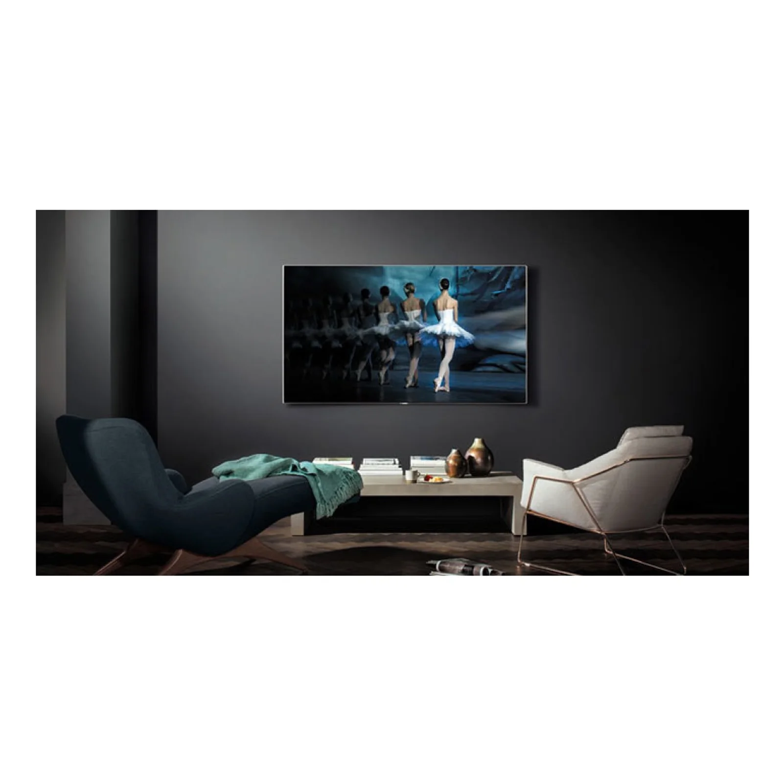 Techly ICA-PLB 161L support pour téléviseur 165,1 cm (65") Noir