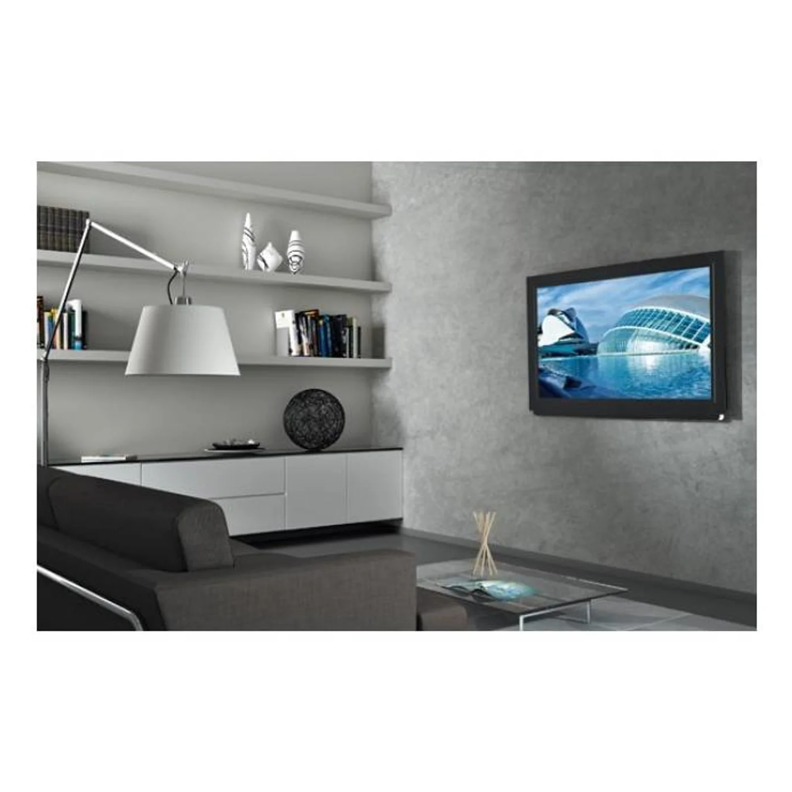 Techly ICA-PLB-162MW support pour téléviseur 139,7 cm (55") Blanc