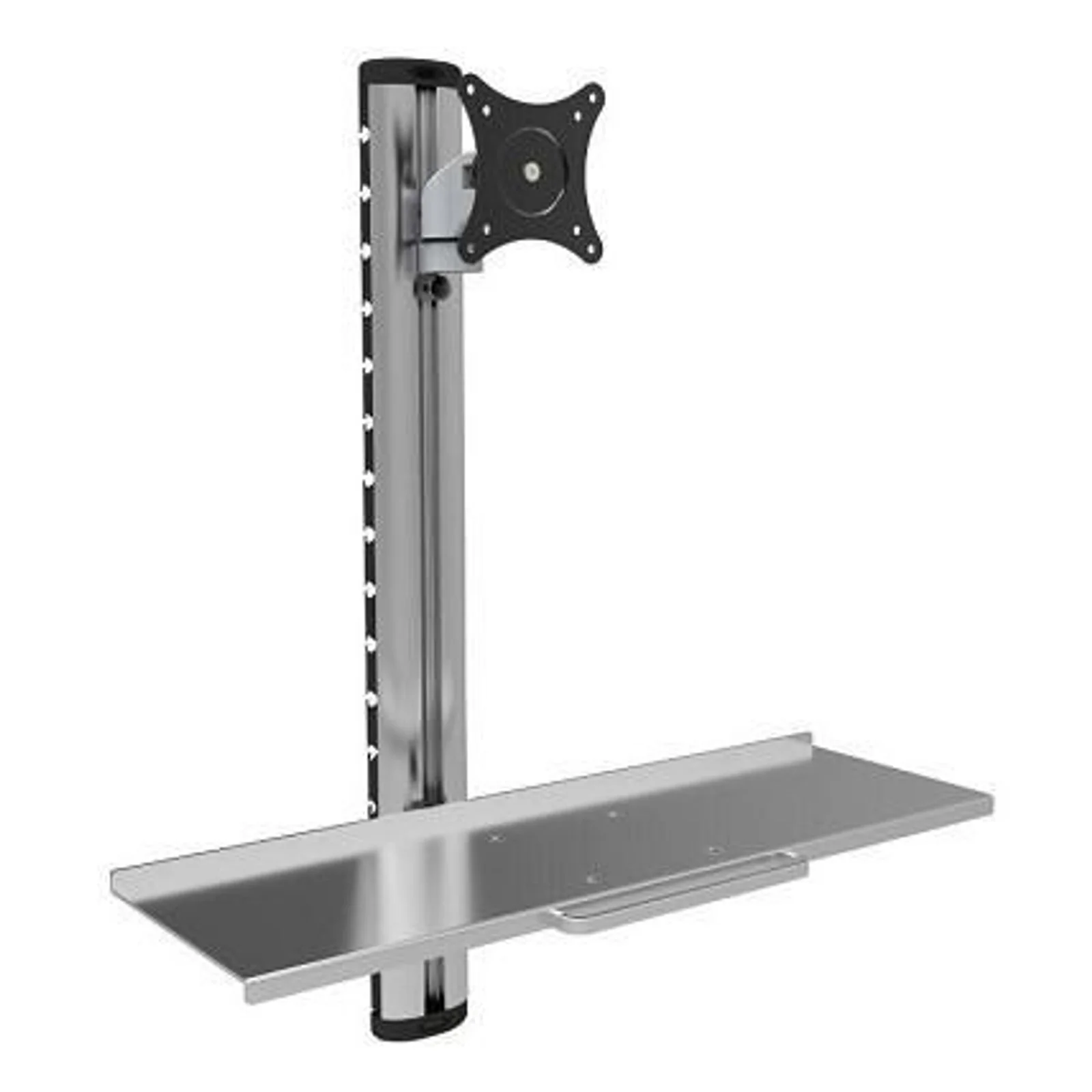 ICA-PLW 01 support d'écran plat pour bureau 68,6 cm (27") Mur Argent