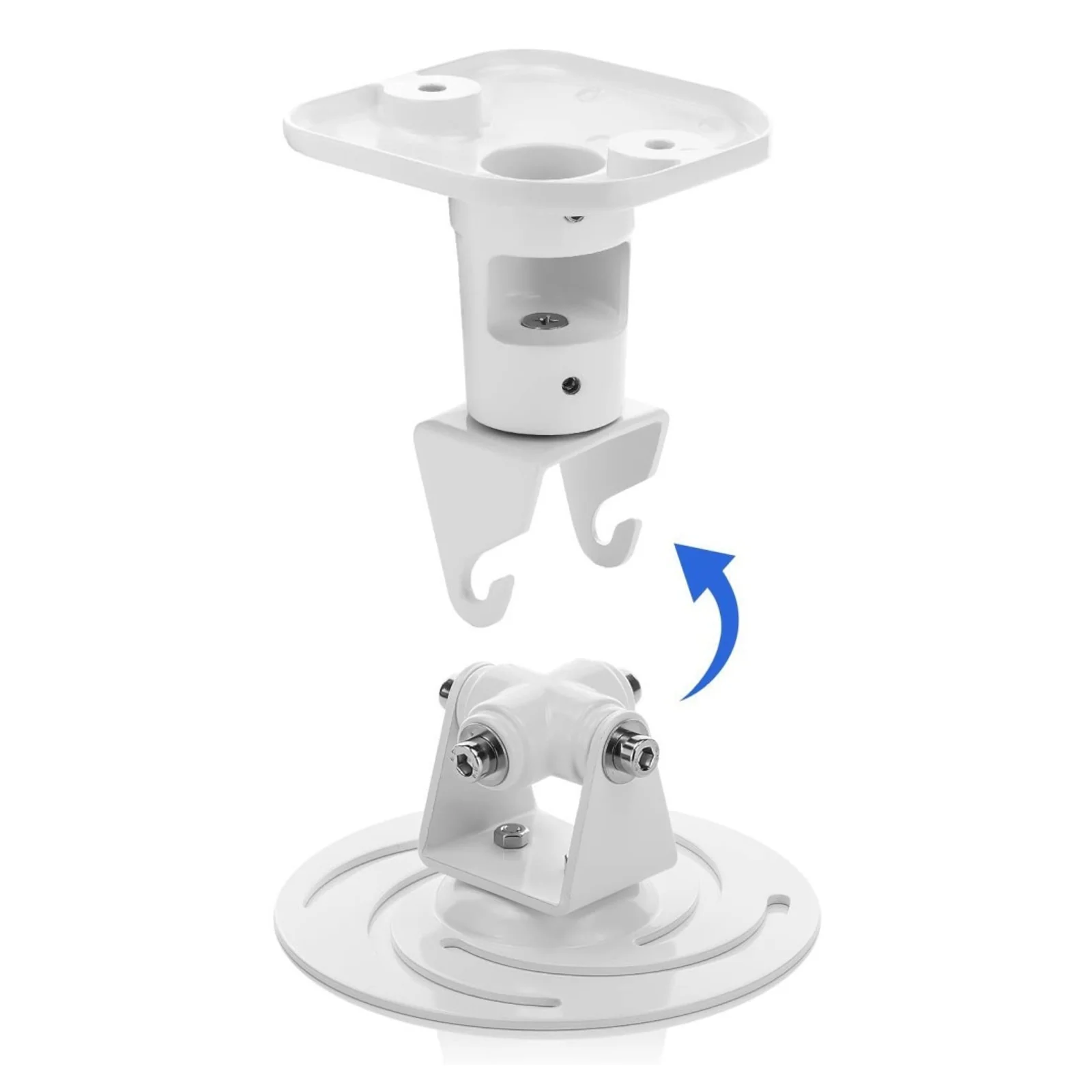 Techly ICA-PM 100WH support pour projecteurs Plafond Blanc