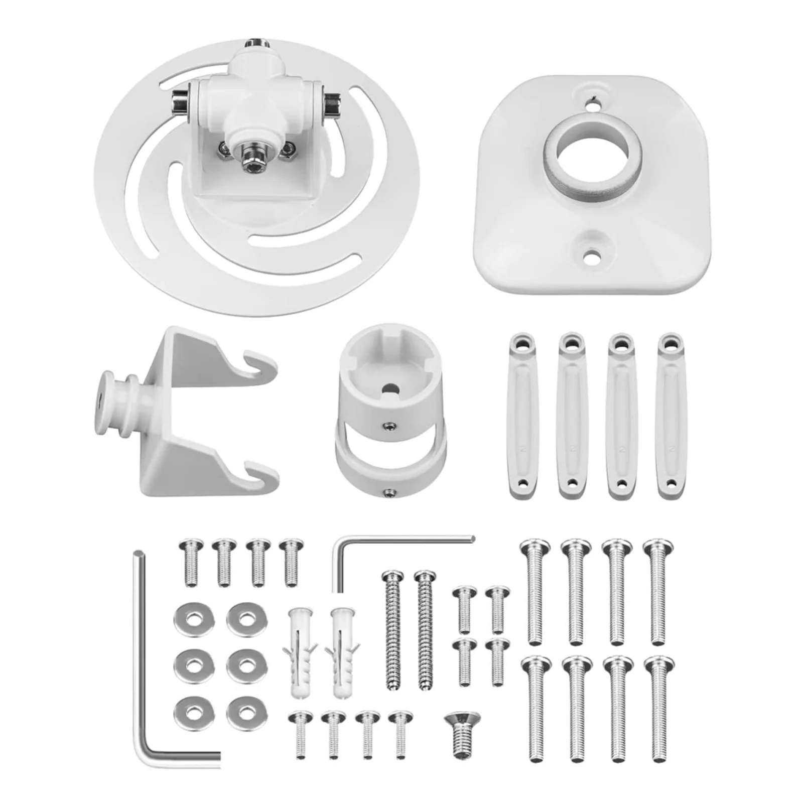 Techly ICA-PM 100WH support pour projecteurs Plafond Blanc