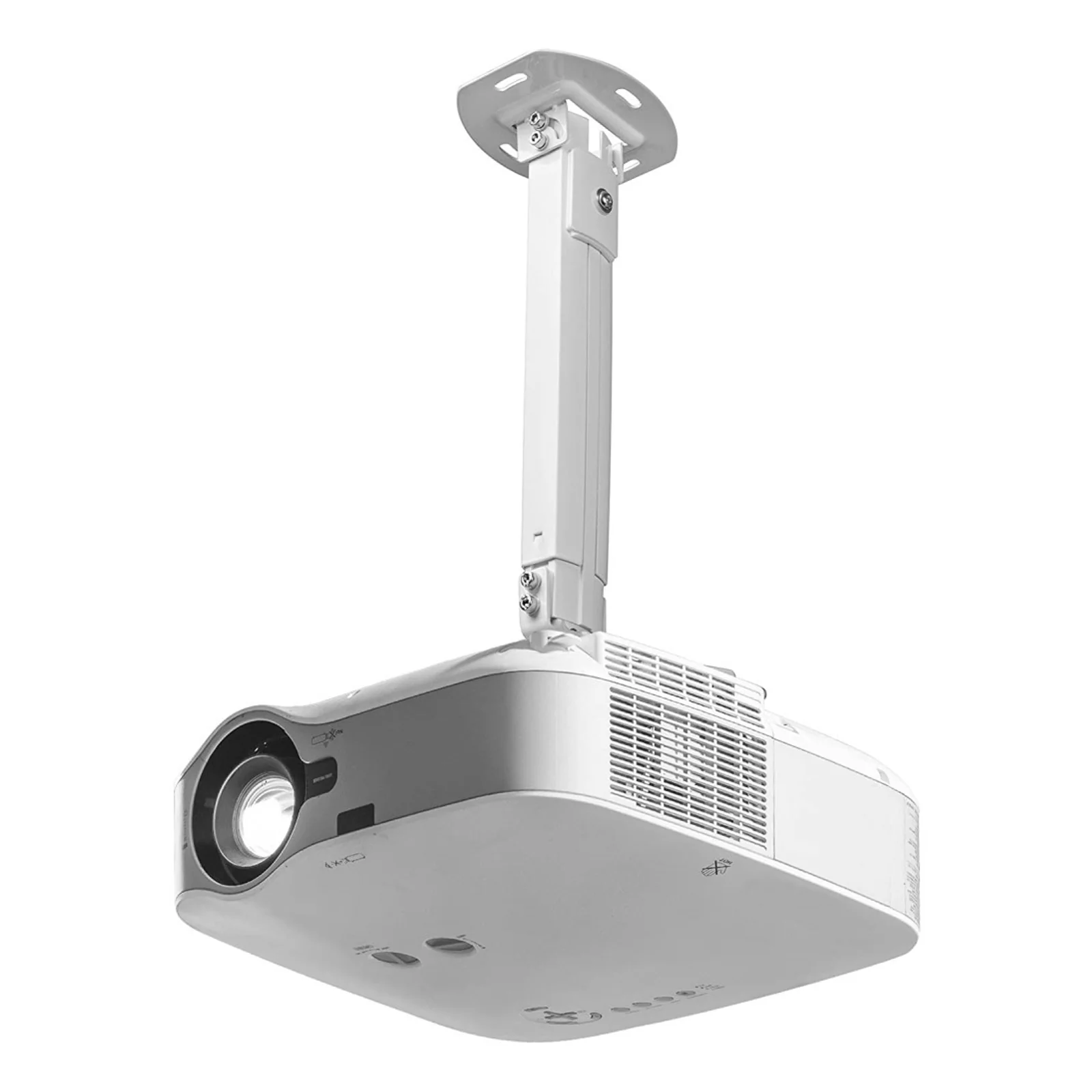 Techly ICA-PM 18M support pour projecteurs Plafond Argent