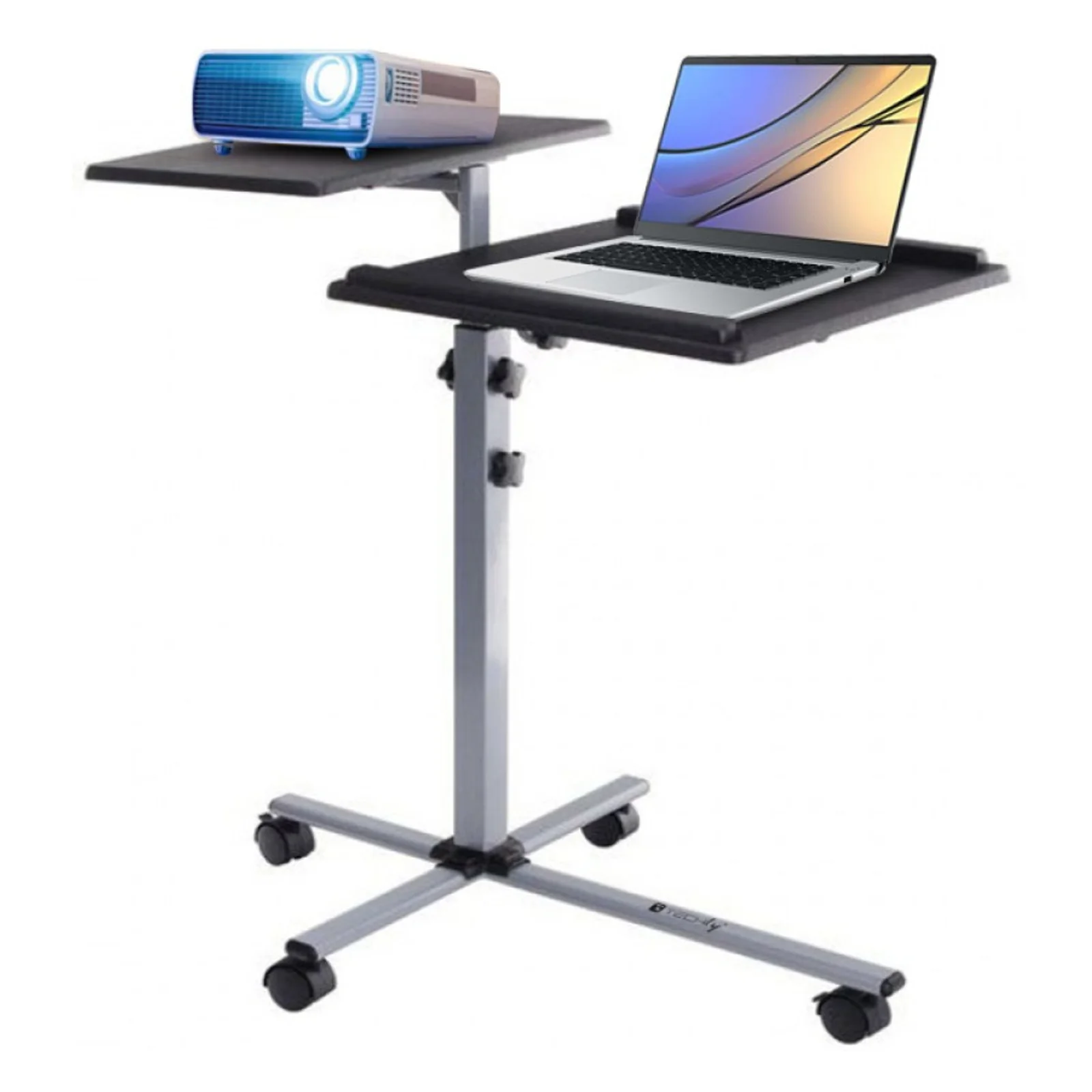 ICA-TB TPM-2 Support de livres Supports de Laptop Noir, Argent