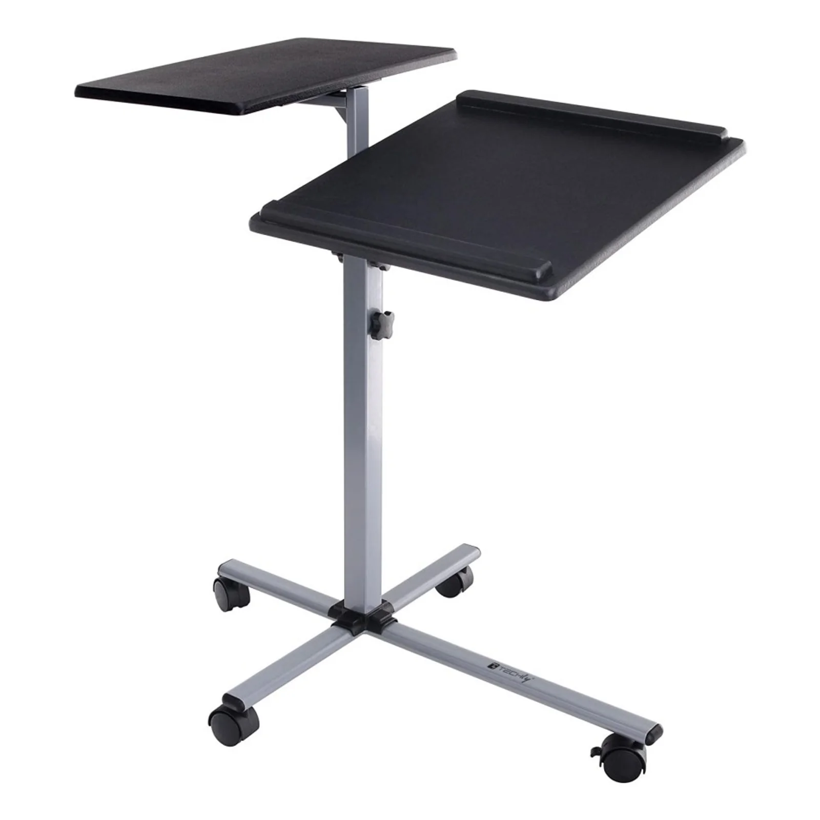 Techly ICA-TB TPM-2 Support de livres Supports de Laptop Noir, Argent