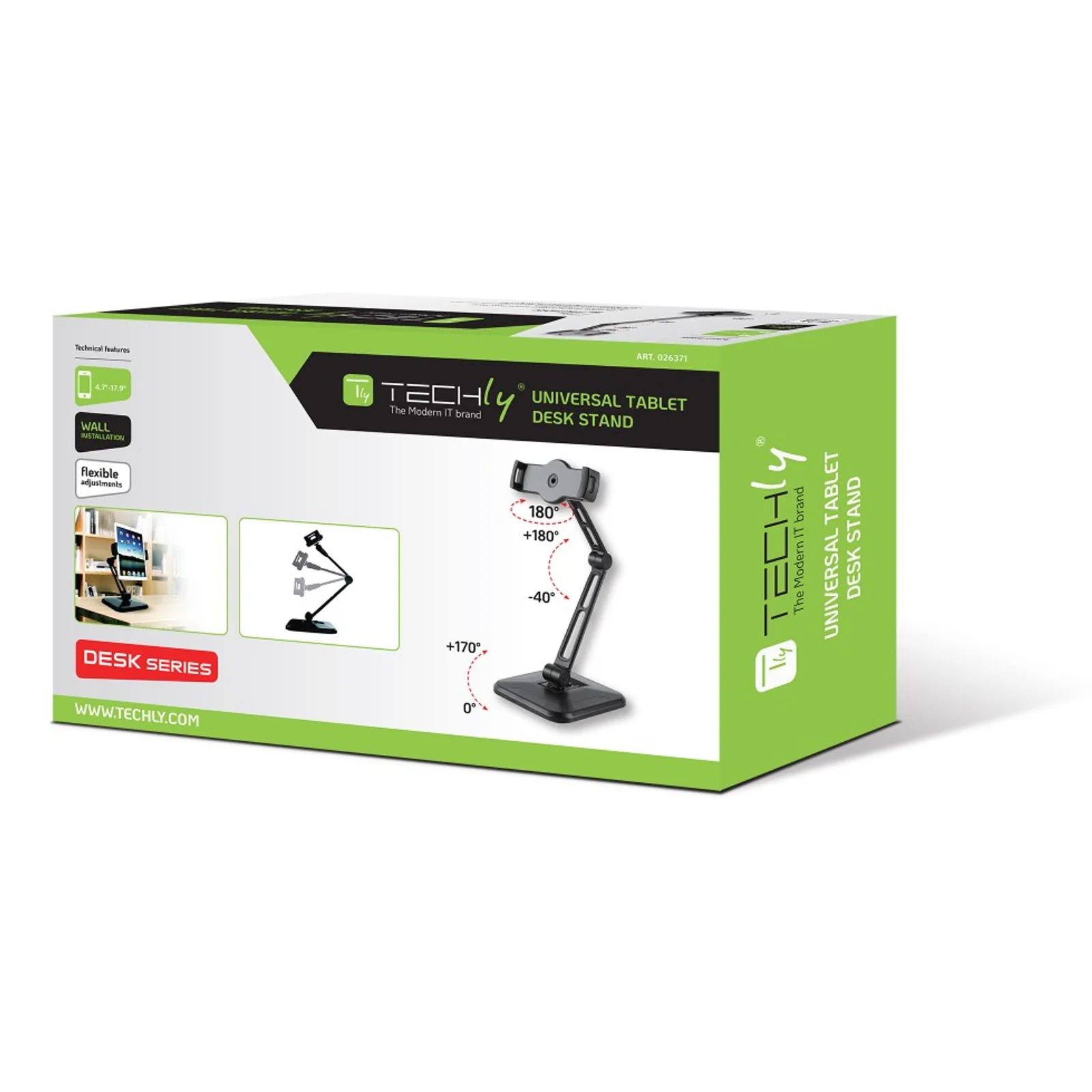 Techly ICA-TBL 2801 support Support passif Tablette / UMPC Noir