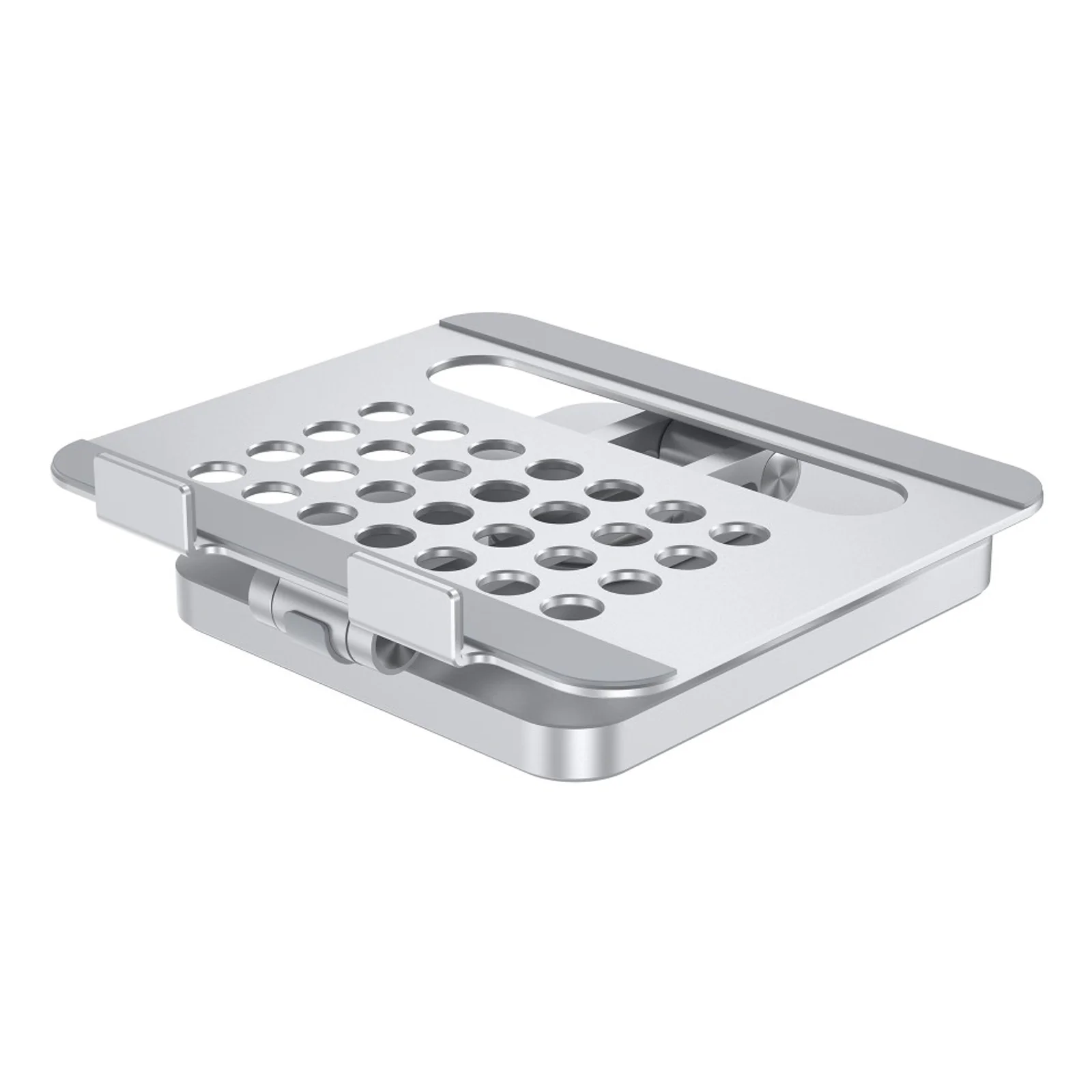 Techly ICA-TBL DOCK81 Support de livres Support pour tablette Argent