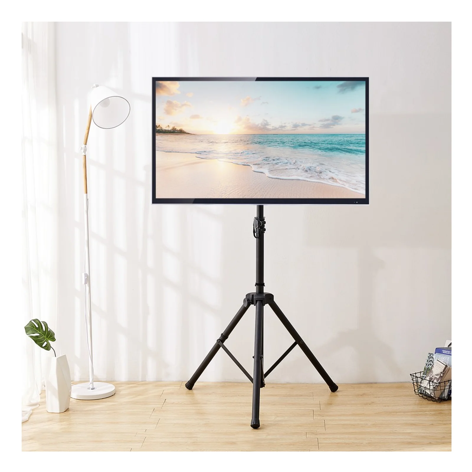 Techly ICA-TR17T2 montage des affichages de messages 152,4 cm (60") Noir