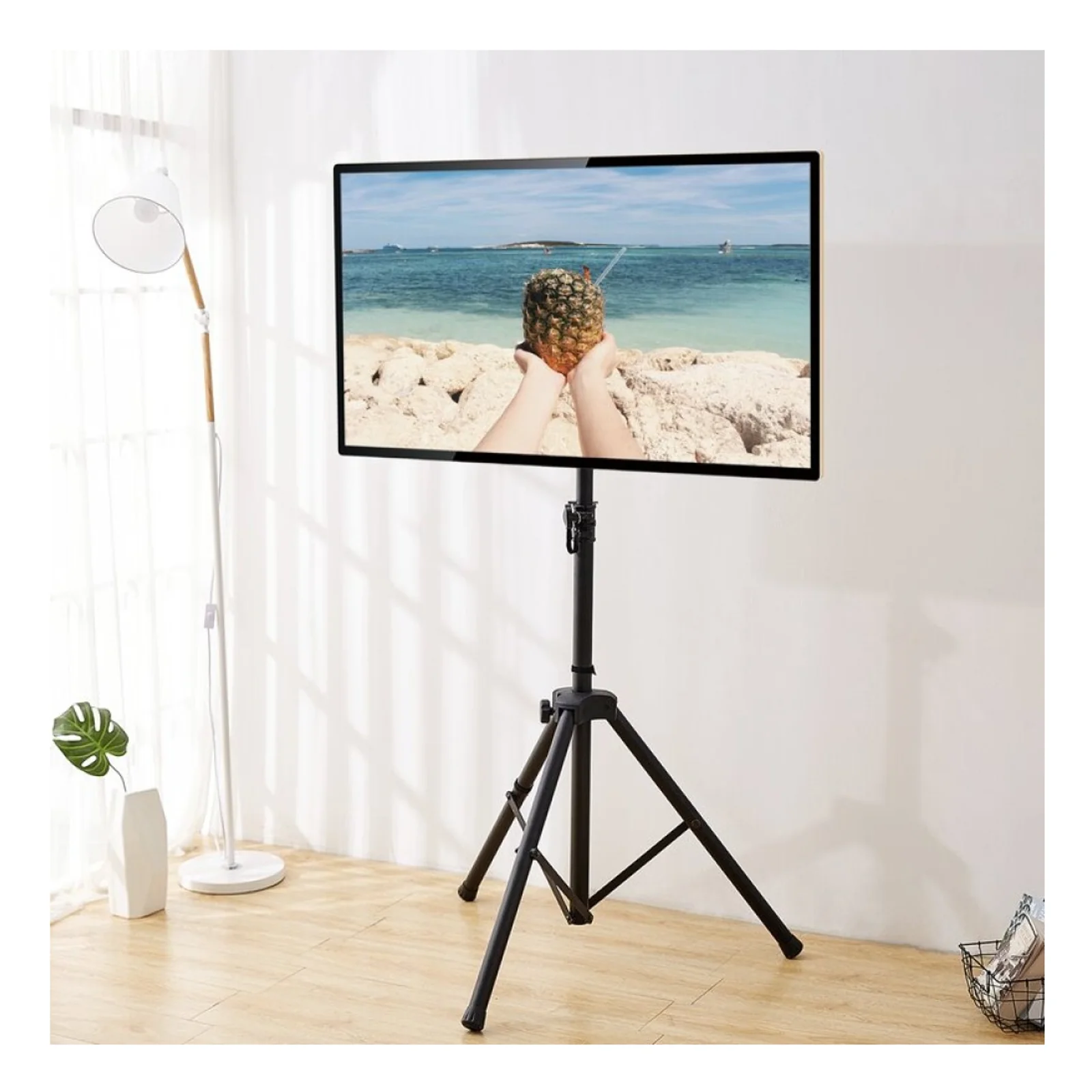 Techly ICA-TR17T2 montage des affichages de messages 152,4 cm (60") Noir