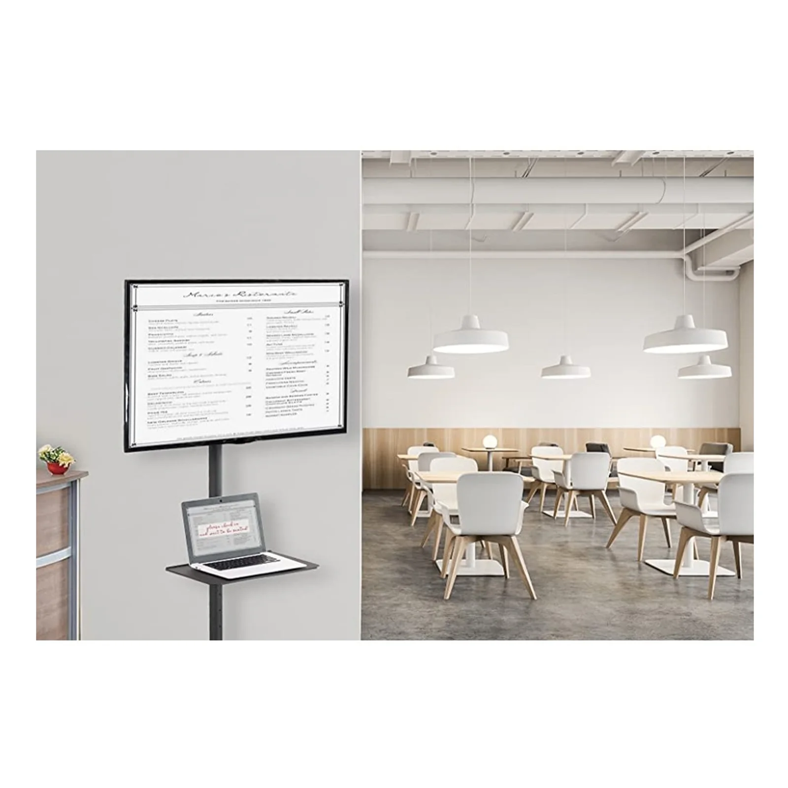 Techly ICA-TR21 support pour téléviseur 139,7 cm (55") Noir