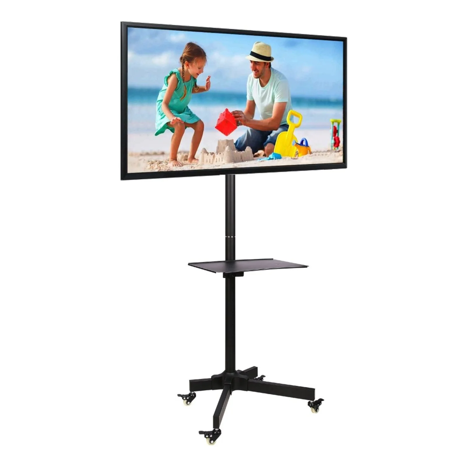 Techly ICA-TR21 support pour téléviseur 139,7 cm (55") Noir