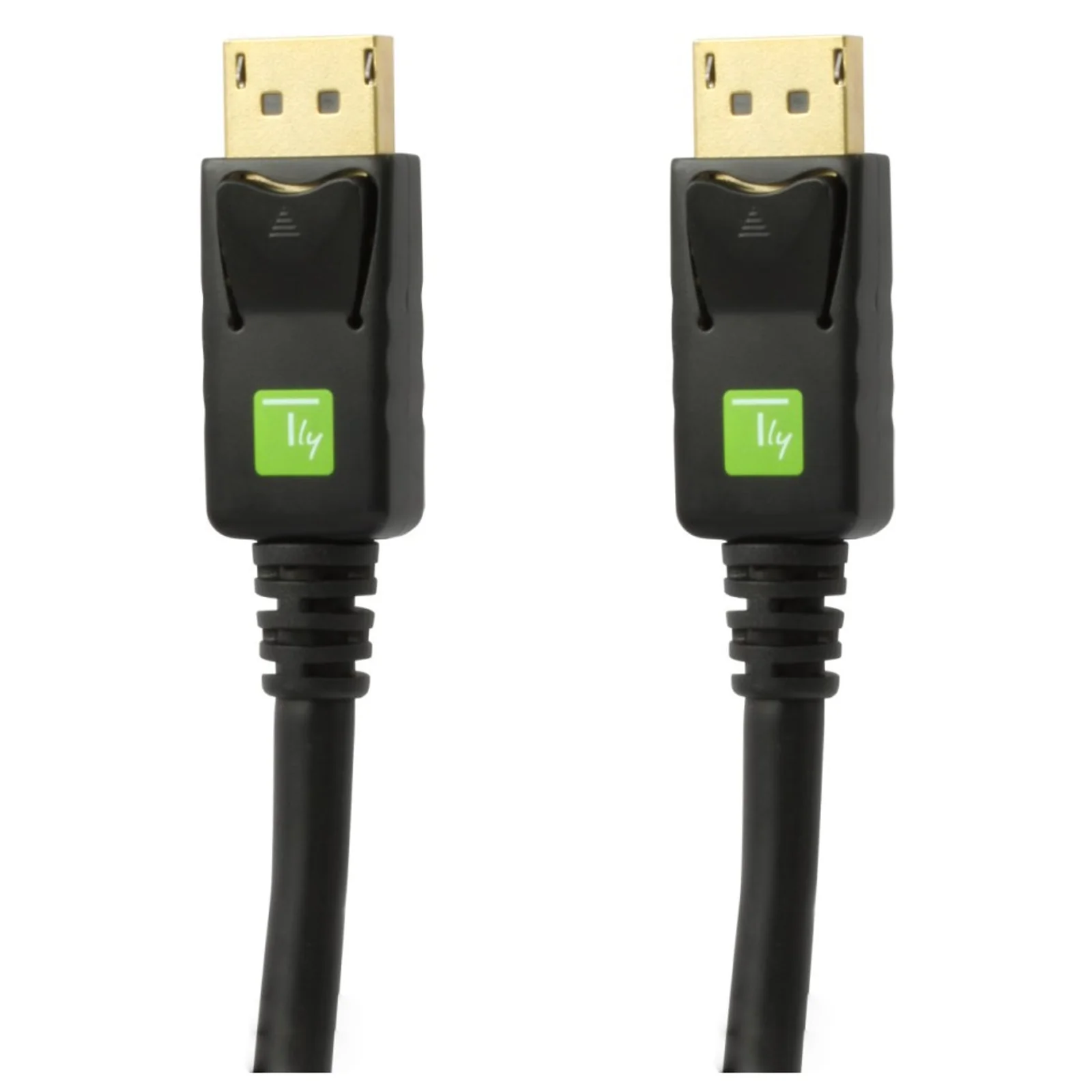 Techly ICOC DSP-A-100 câble DisplayPort 10 m Noir