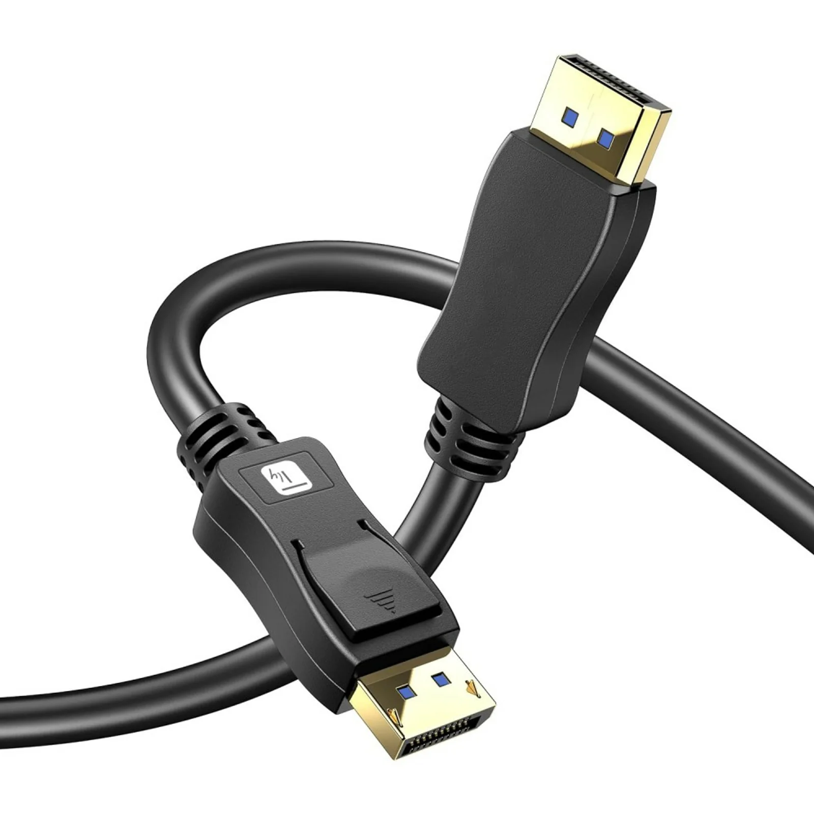 Techly ICOC-DSP-A21-010 câble DisplayPort 1 m Noir