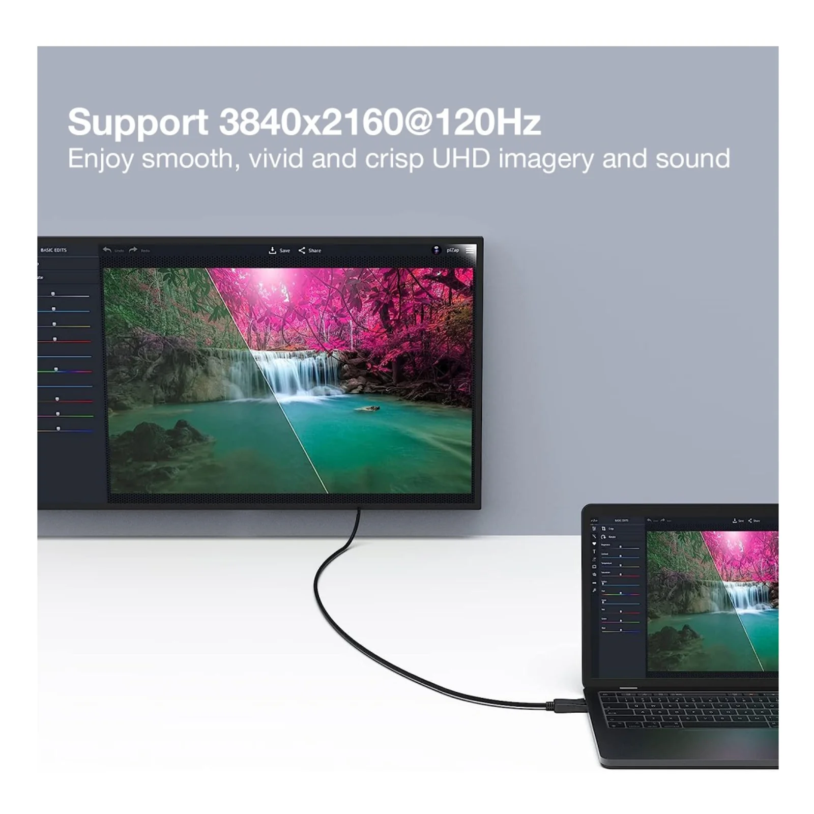 Techly ICOC-DSP-A21-020 2 m DisplayPort Noir