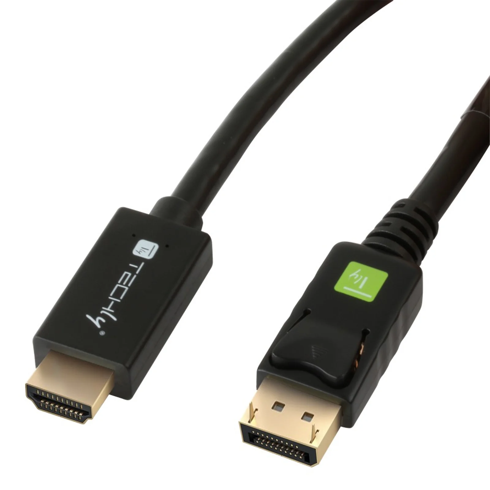 ICOC DSP-H12-020 câble vidéo et adaptateur 2 m DisplayPort HDMI Noir