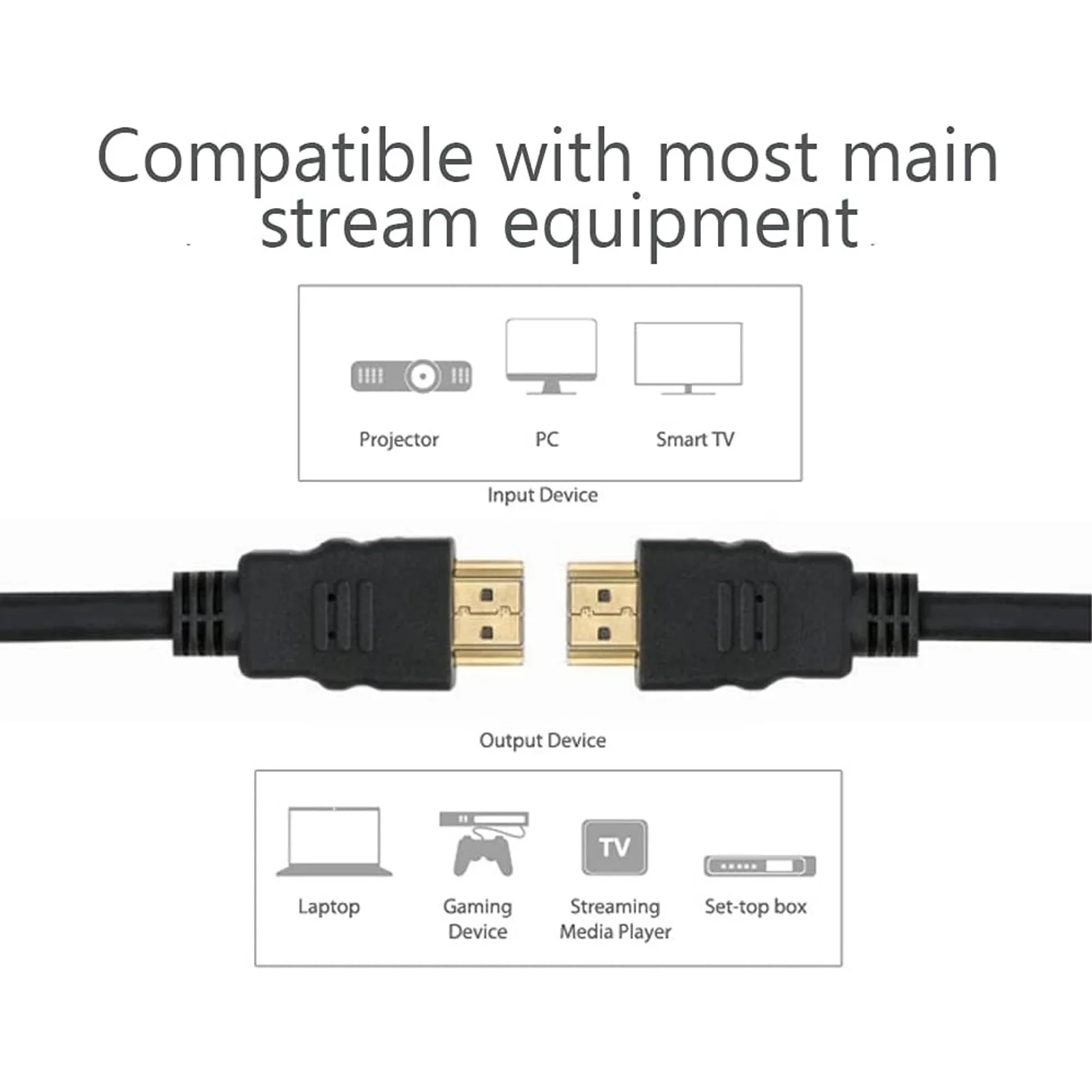 Techly ICOC HDMI-4-050NE câble HDMI 5 m HDMI Type A (Standard) Noir