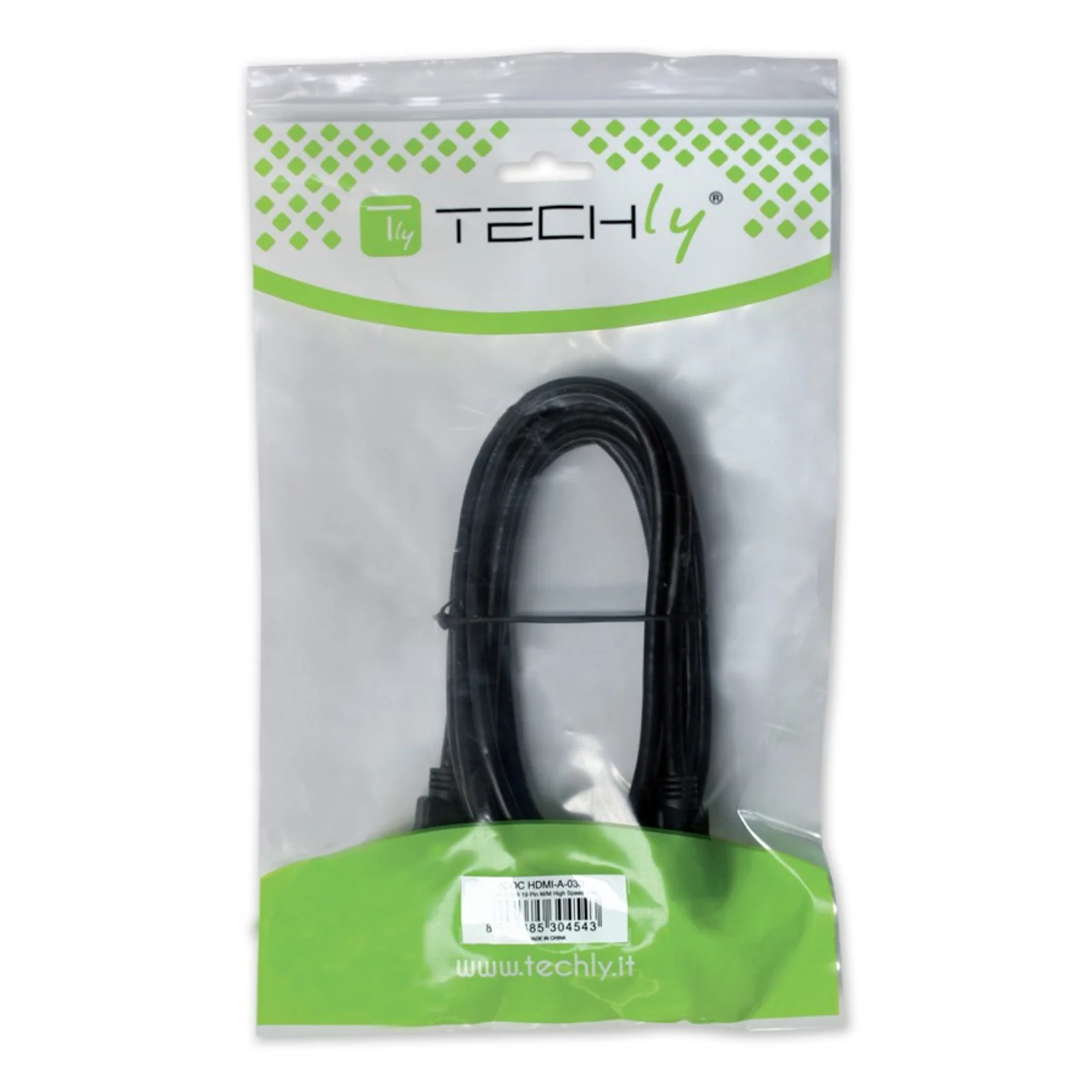 Techly ICOC-HDMI-4-EXT075 câble HDMI 7,5 m HDMI Type A (Standard) Noir