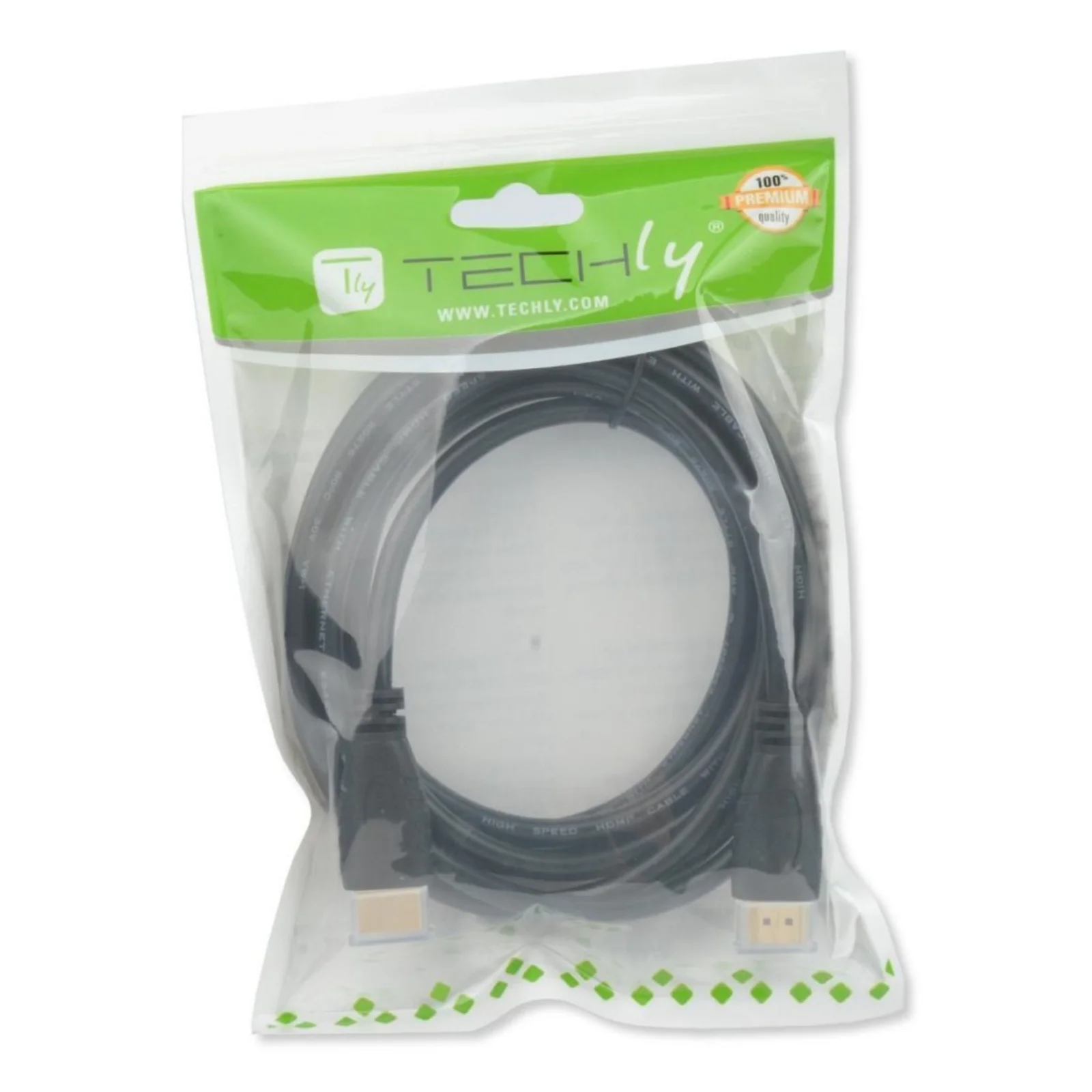 Techly ICOC HDMI2-4-060 câble HDMI 6 m HDMI Type A (Standard) Noir