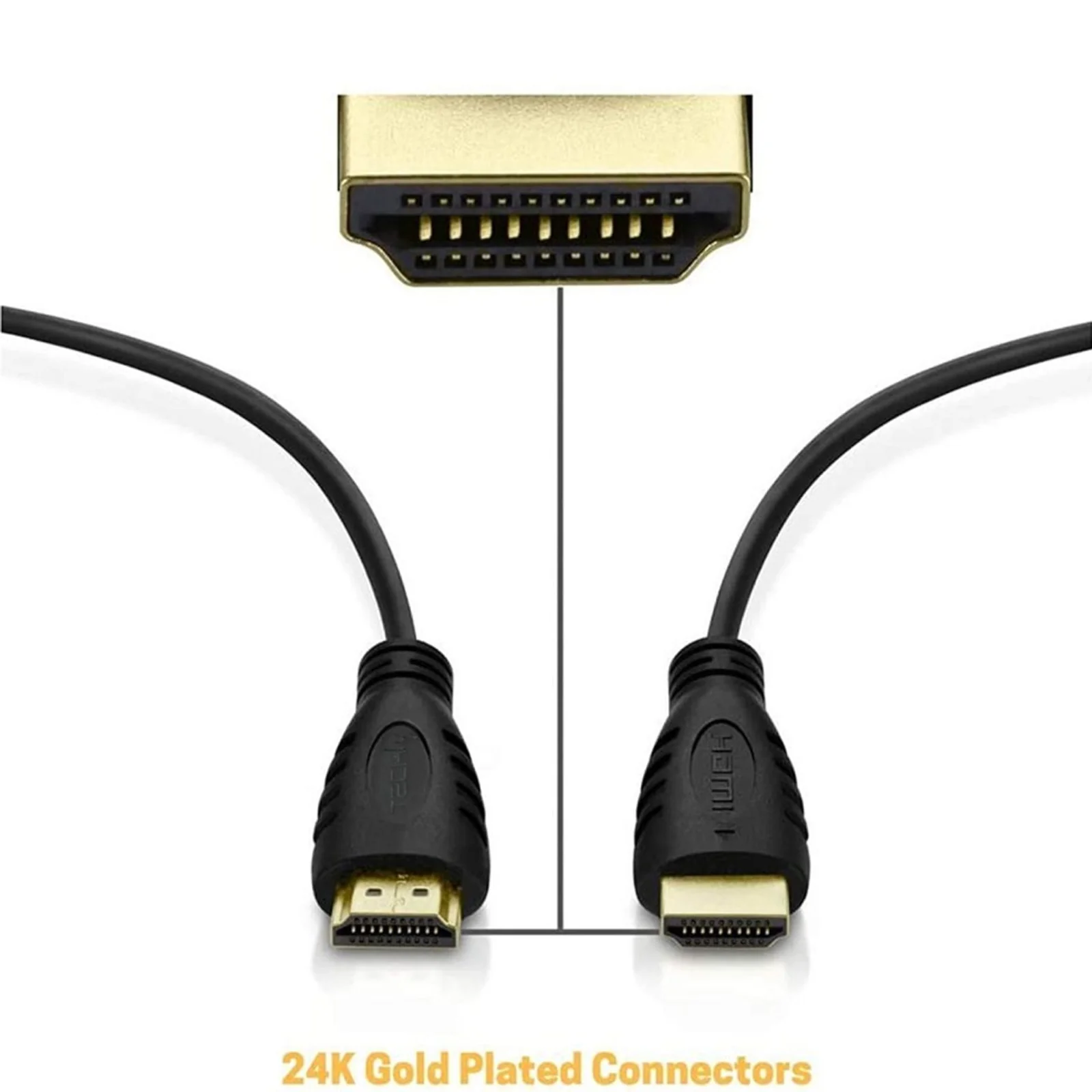 Techly ICOC HDMI2-4-060 câble HDMI 6 m HDMI Type A (Standard) Noir