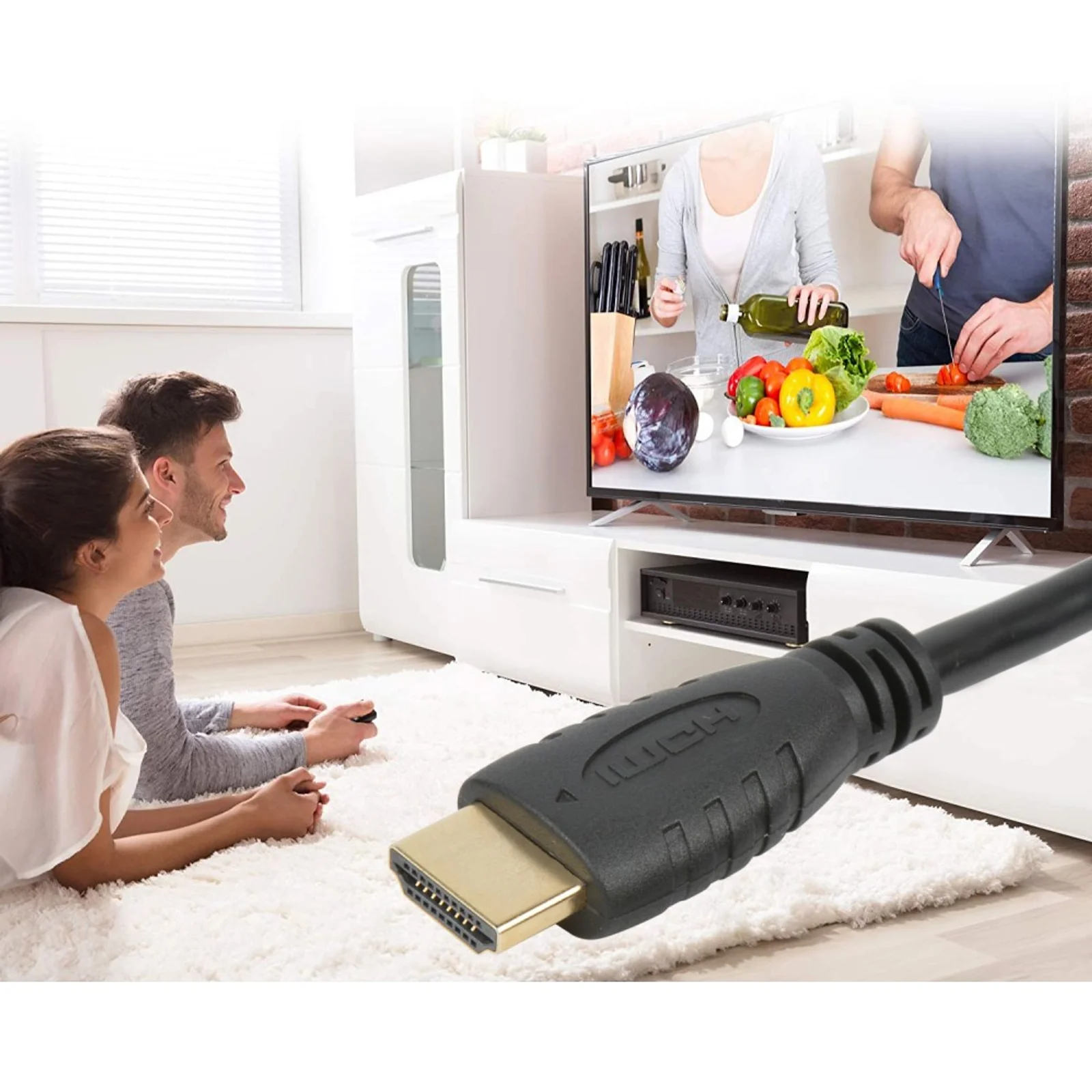 Techly ICOC HDMI2-4-060 câble HDMI 6 m HDMI Type A (Standard) Noir