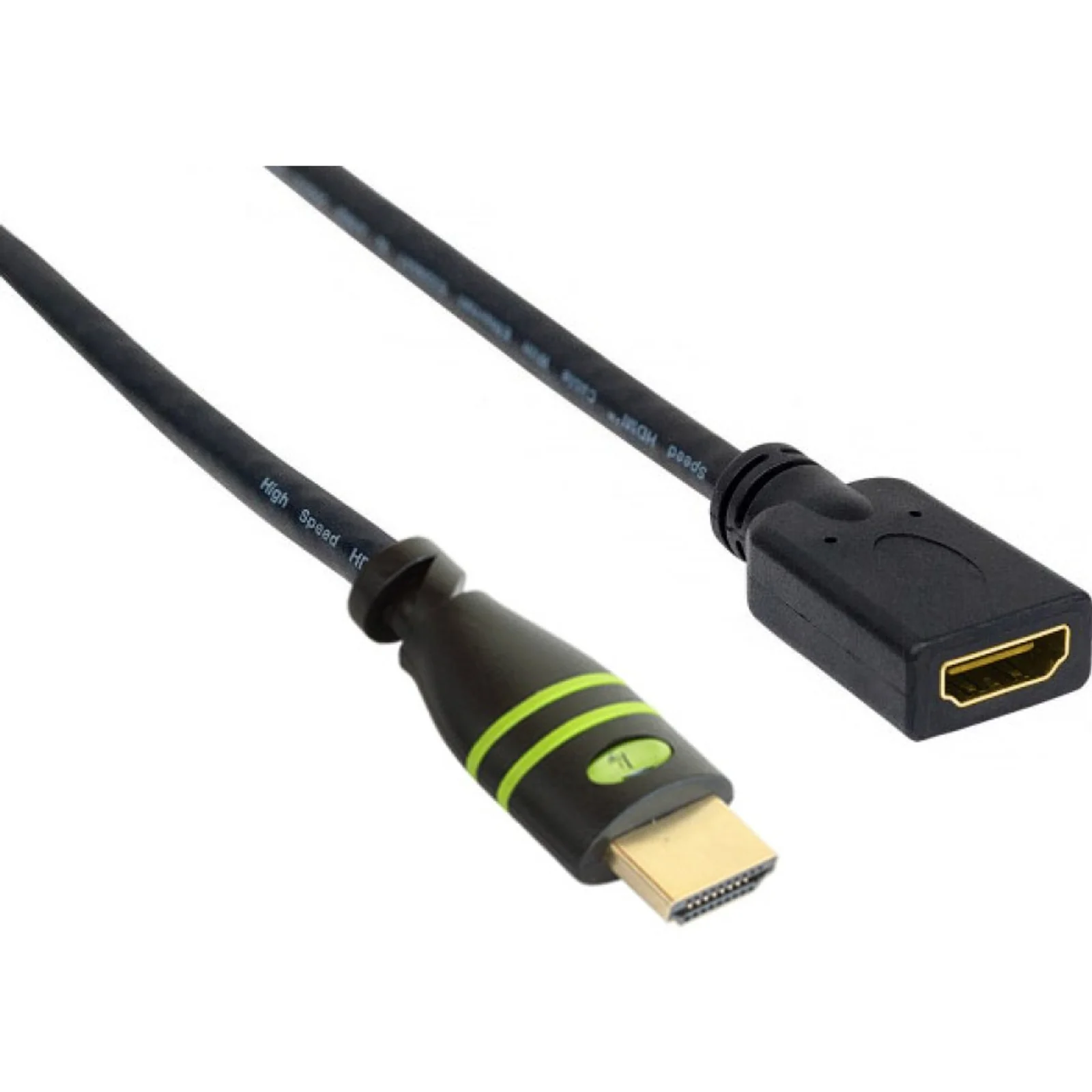 Techly ICOC HDMI2-4-EXT075 câble HDMI 7,5 m HDMI Type A (Standard) Noir