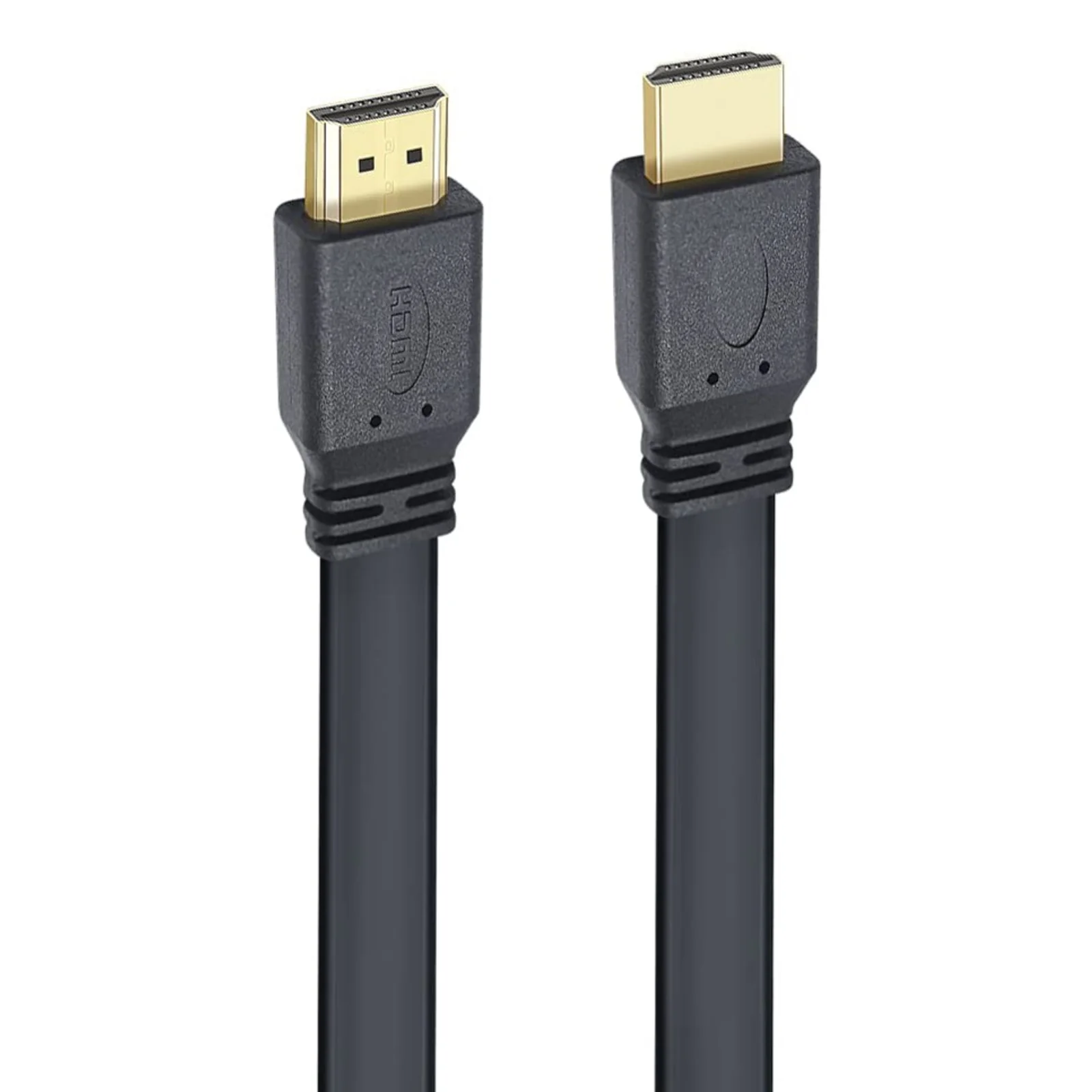 Techly ICOC HDMI2-FE-010TY câble HDMI 1 m HDMI Type A (Standard) Noir