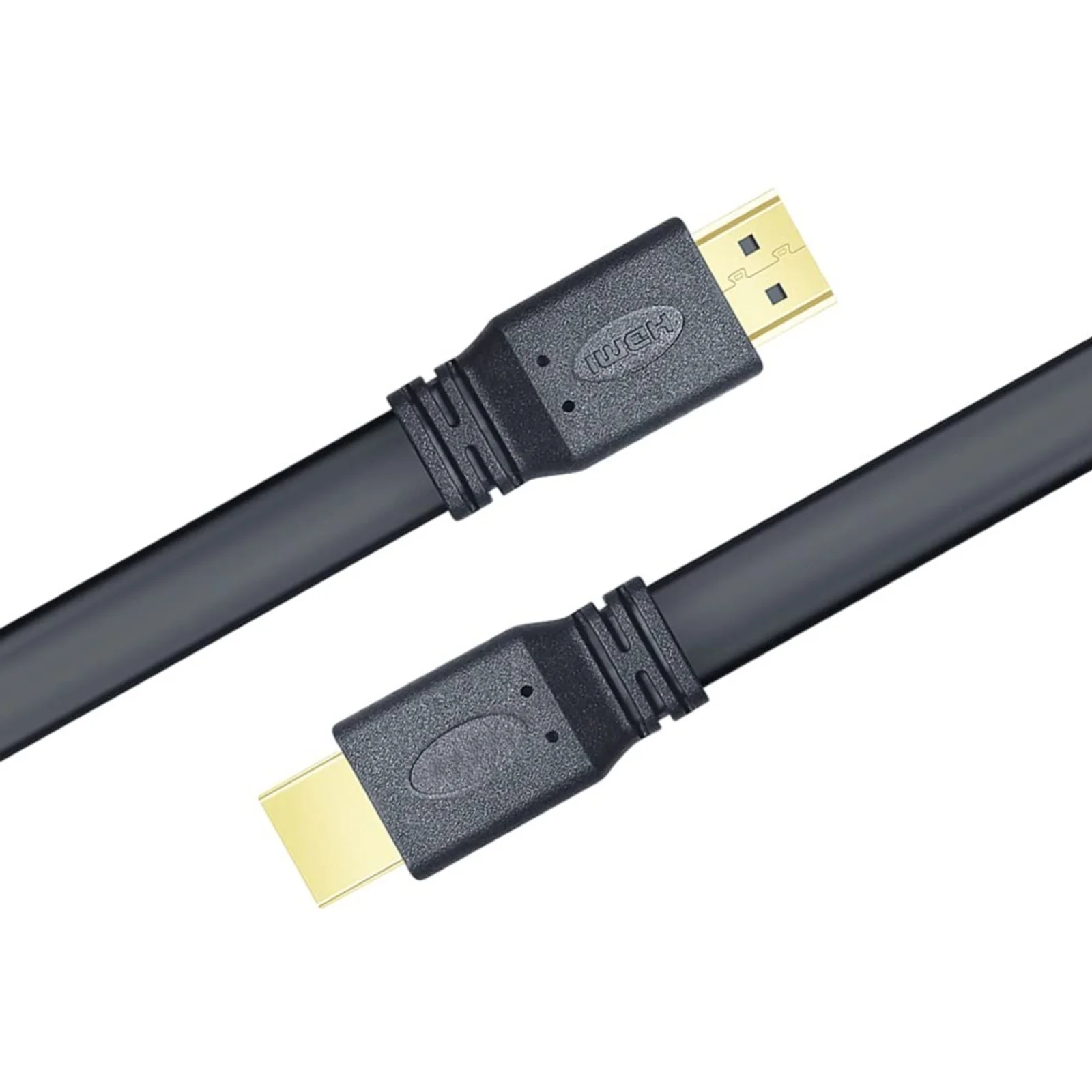 Techly ICOC HDMI2-FE-010TY câble HDMI 1 m HDMI Type A (Standard) Noir