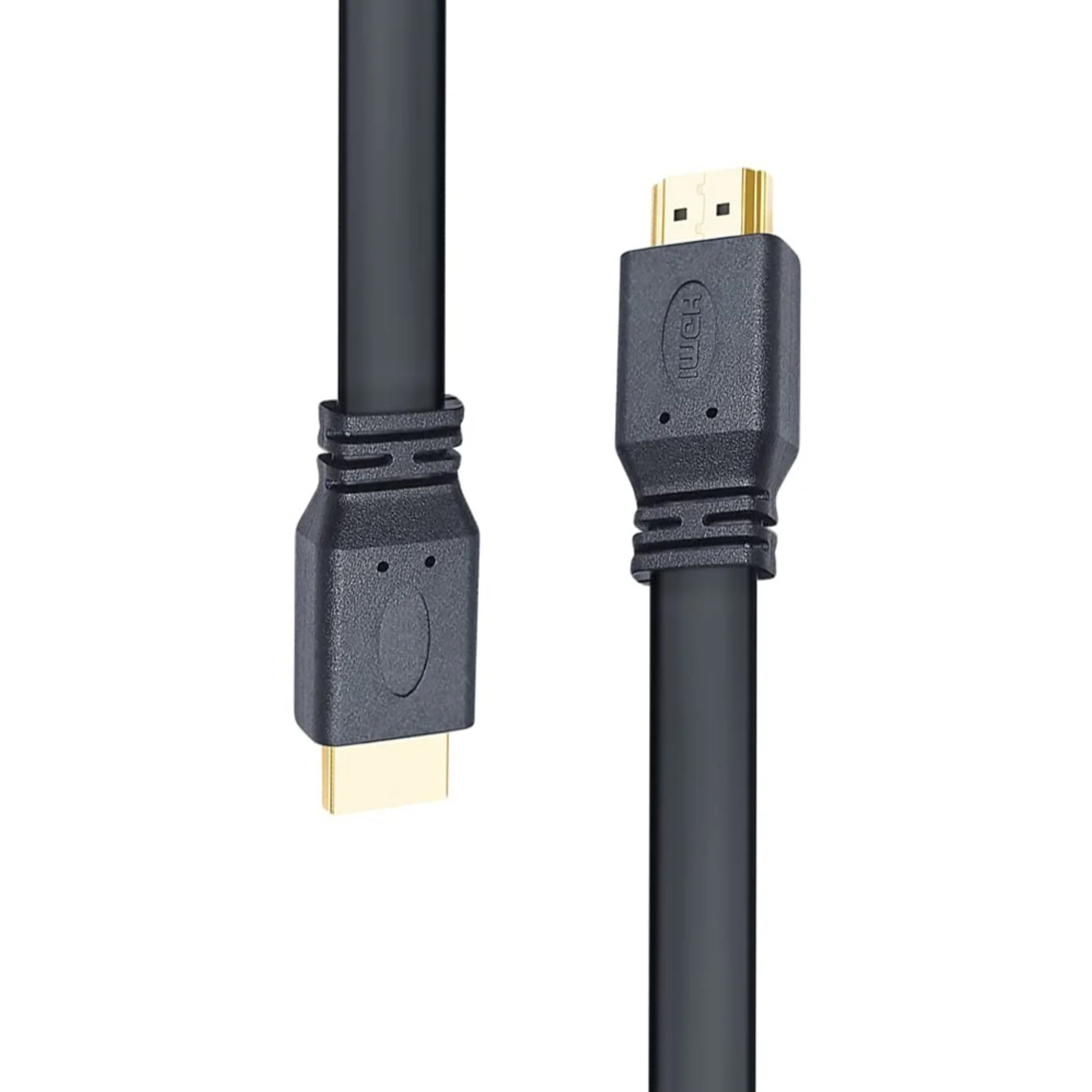 Techly ICOC HDMI2-FE-010TY câble HDMI 1 m HDMI Type A (Standard) Noir