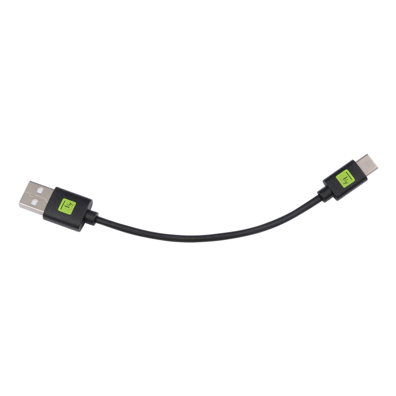 Techly ICOC MUSB20-CMAM01T câble USB USB 2.0 0,1 m USB A USB C 0,48 Gbit/s Noir