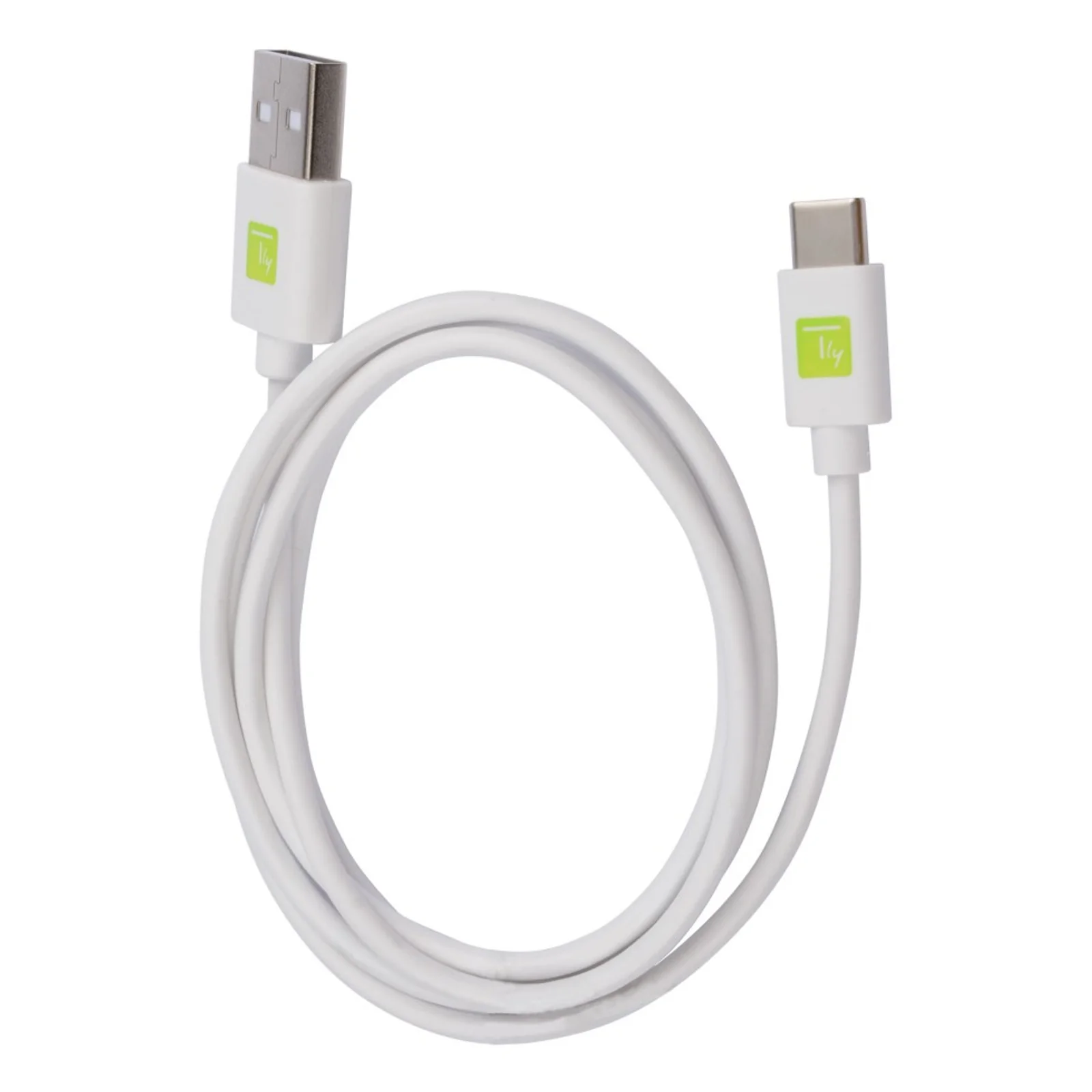 Techly ICOC MUSB20-CMAM10TW câble USB USB 2.0 1 m USB A USB C 0,48 Gbit/s Blanc