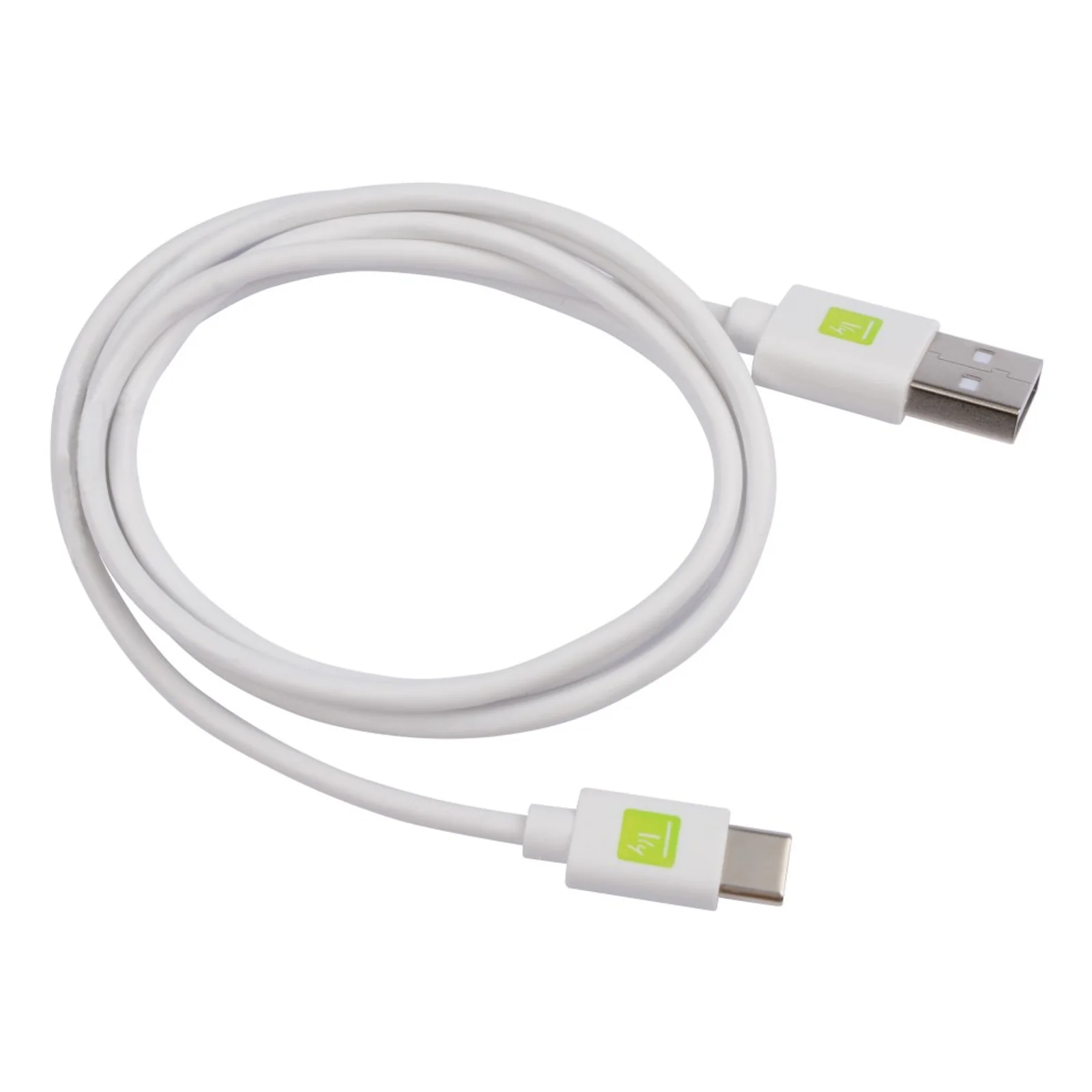 Techly ICOC MUSB20-CMAM10TW câble USB USB 2.0 1 m USB A USB C 0,48 Gbit/s Blanc