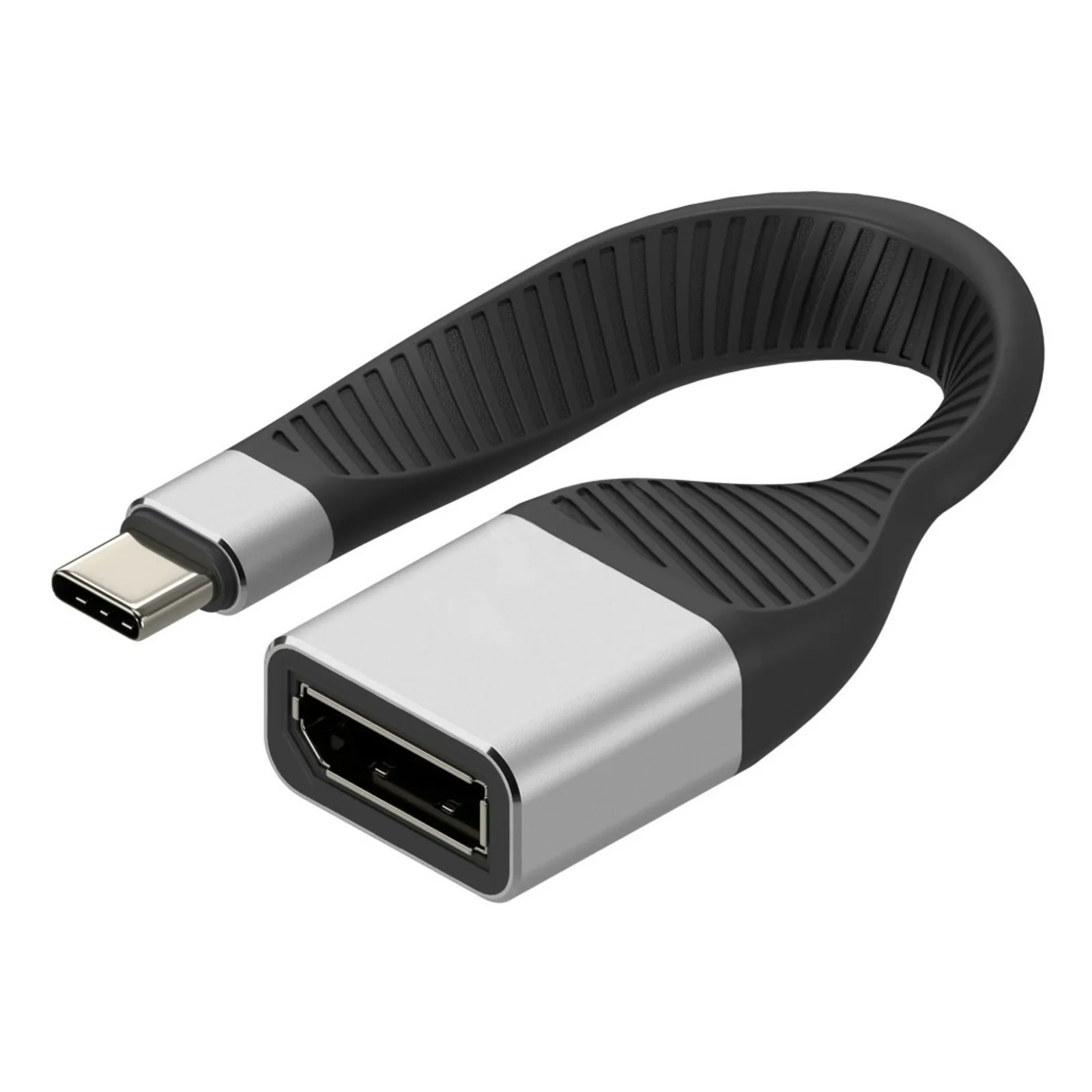 ICOC-USBC-DP12 câble vidéo et adaptateur 0,131 m USB Type-C DisplayPort Noir
