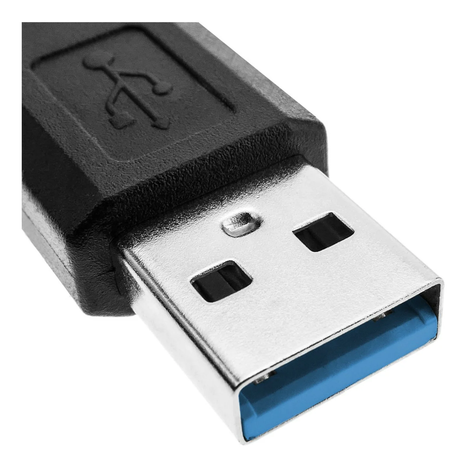 Techly ICUR3050G câble USB USB 3.2 Gen 1 (3.1 Gen 1) 5 m USB A Noir