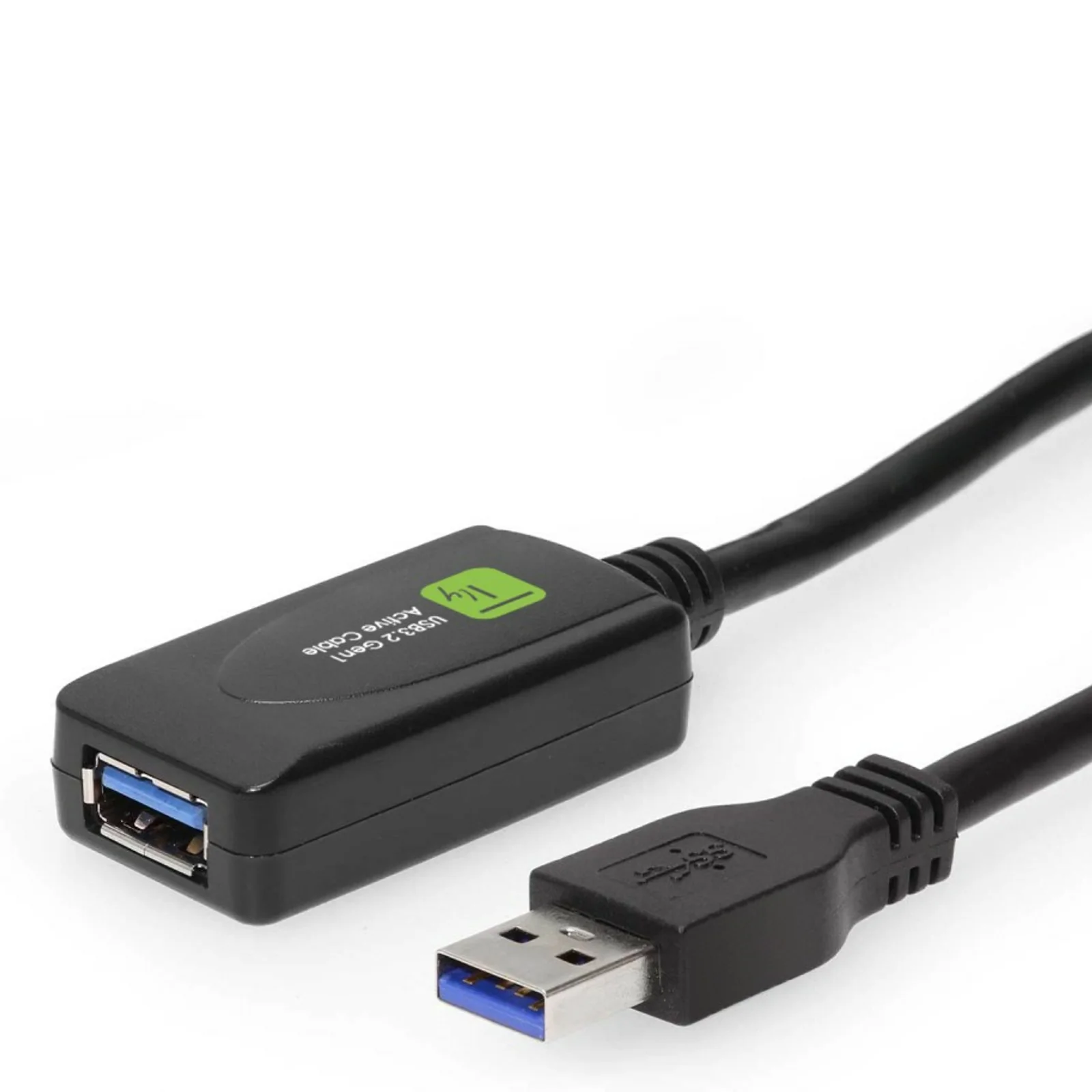 Techly ICUR3050G câble USB USB 3.2 Gen 1 (3.1 Gen 1) 5 m USB A Noir