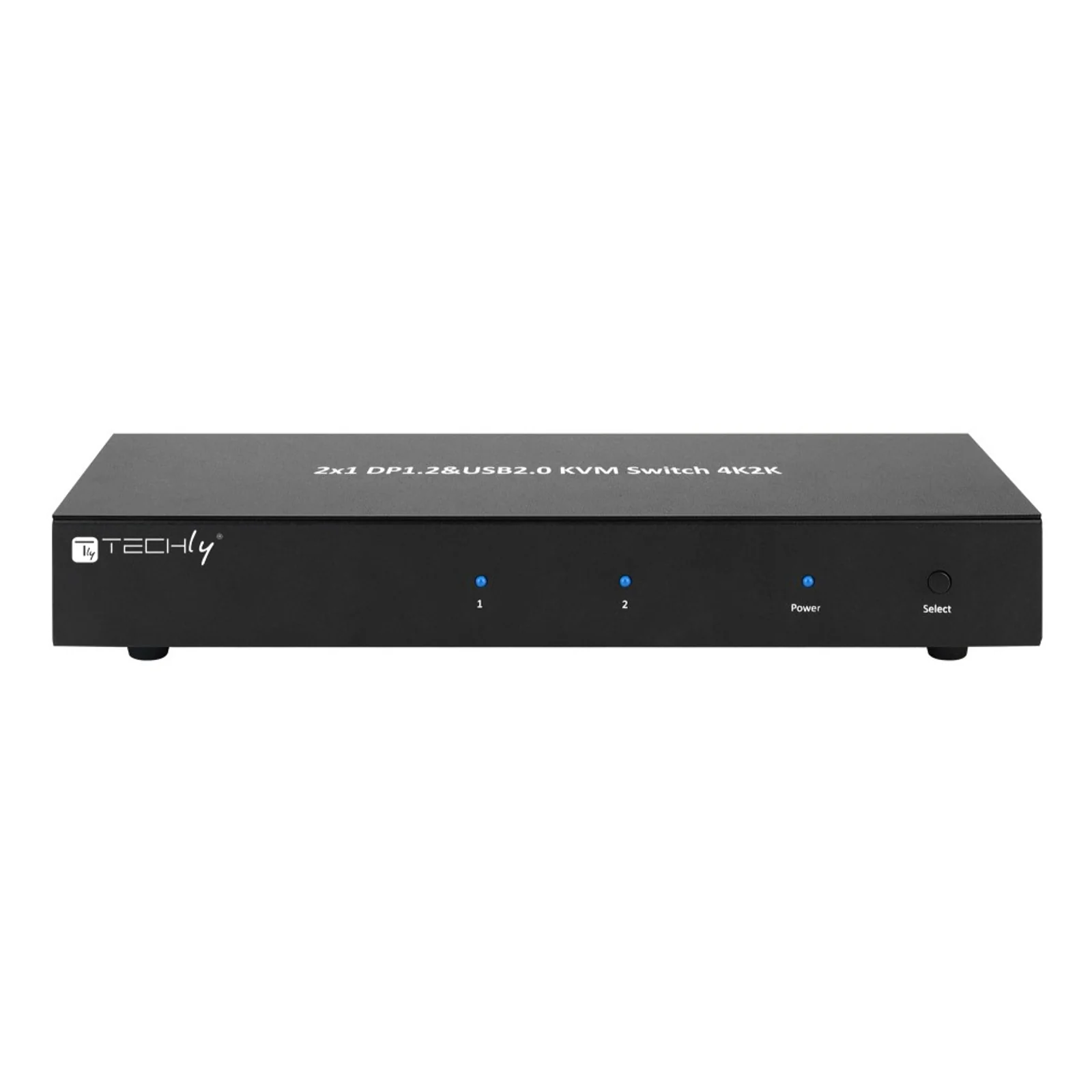 IDATA DP-KVM2 commutateur écran, clavier et souris Noir