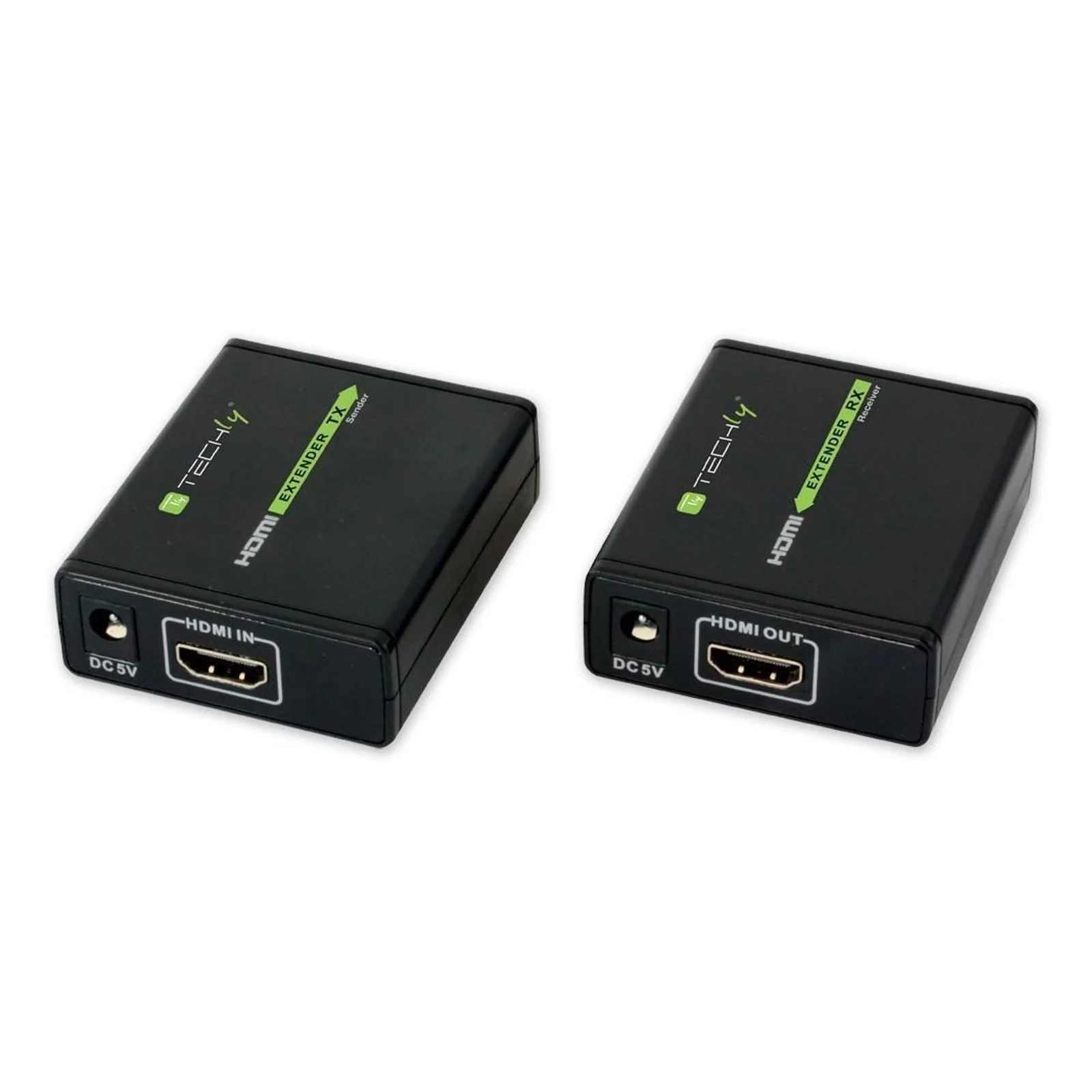 IDATA EXT-E70 extension audio/video Émetteur et récepteur AV Noir
