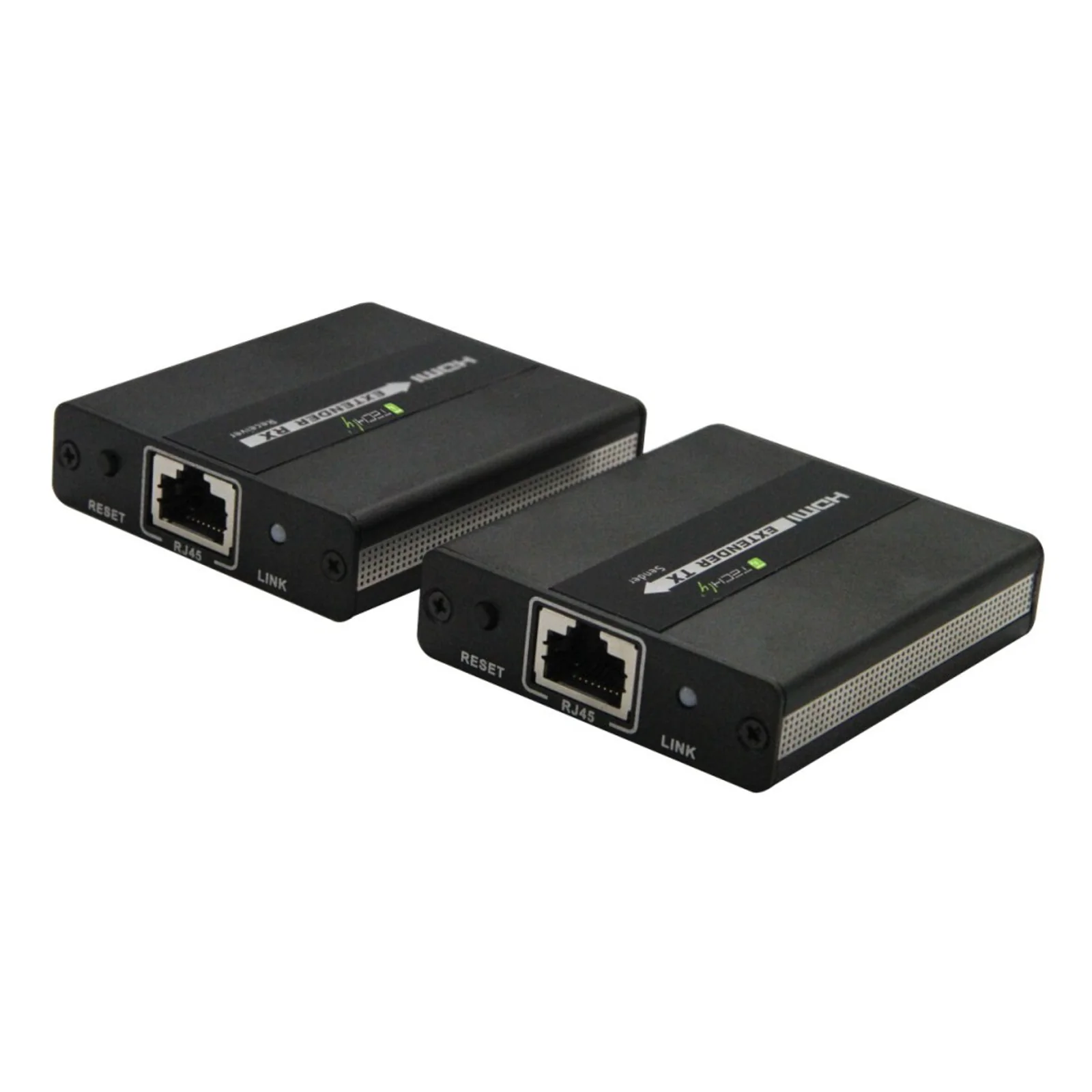 IDATA EXT-E71 extension audio/video Émetteur et récepteur AV Noir