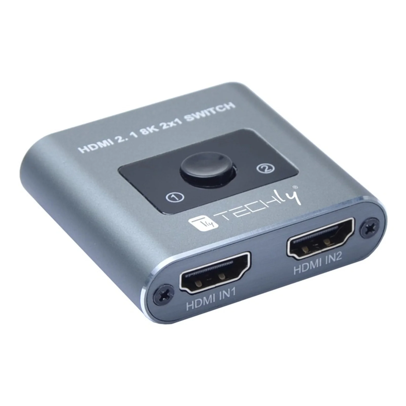 Techly IDATA HDMI-2128KT commutateur vidéo