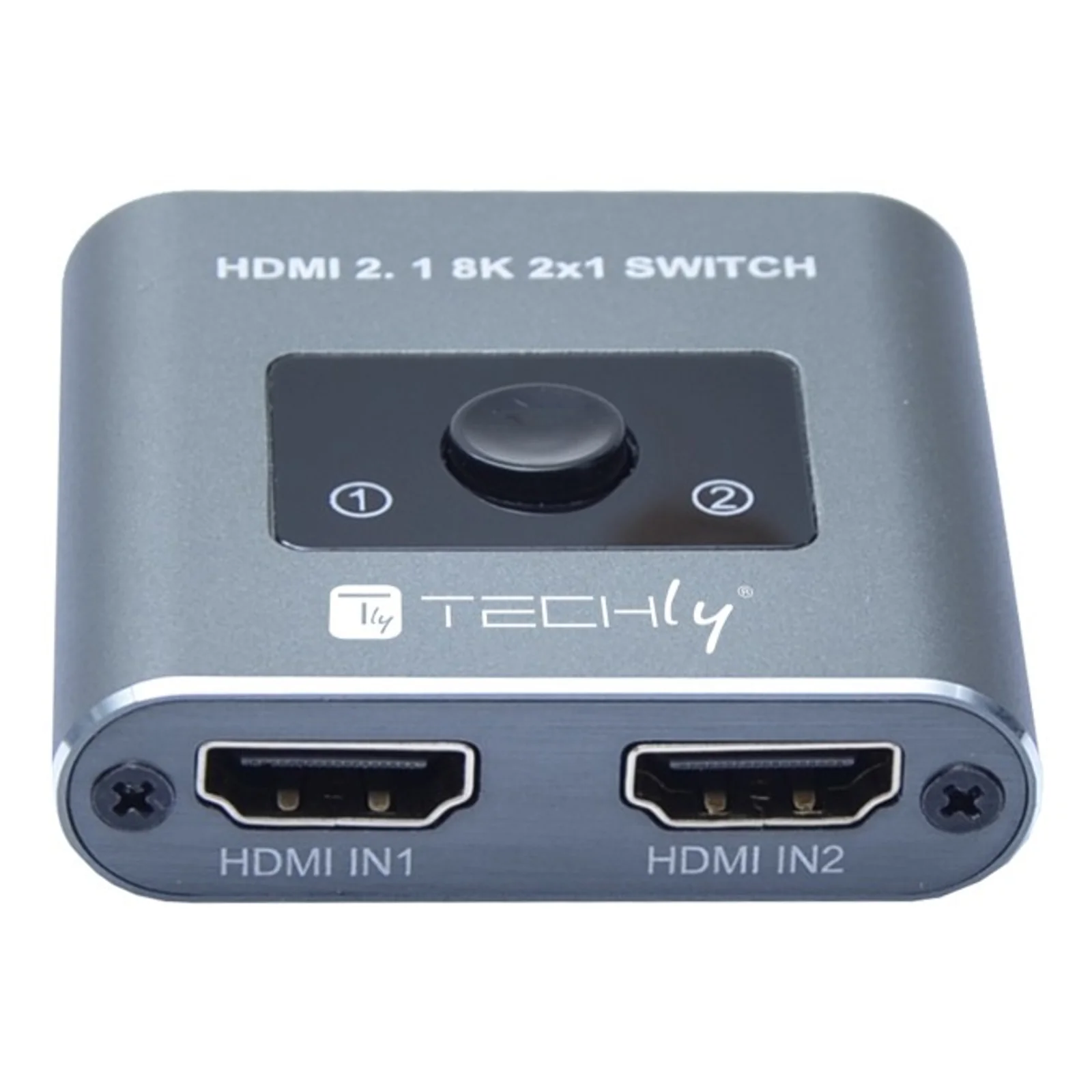 Techly IDATA HDMI-2128KT commutateur vidéo