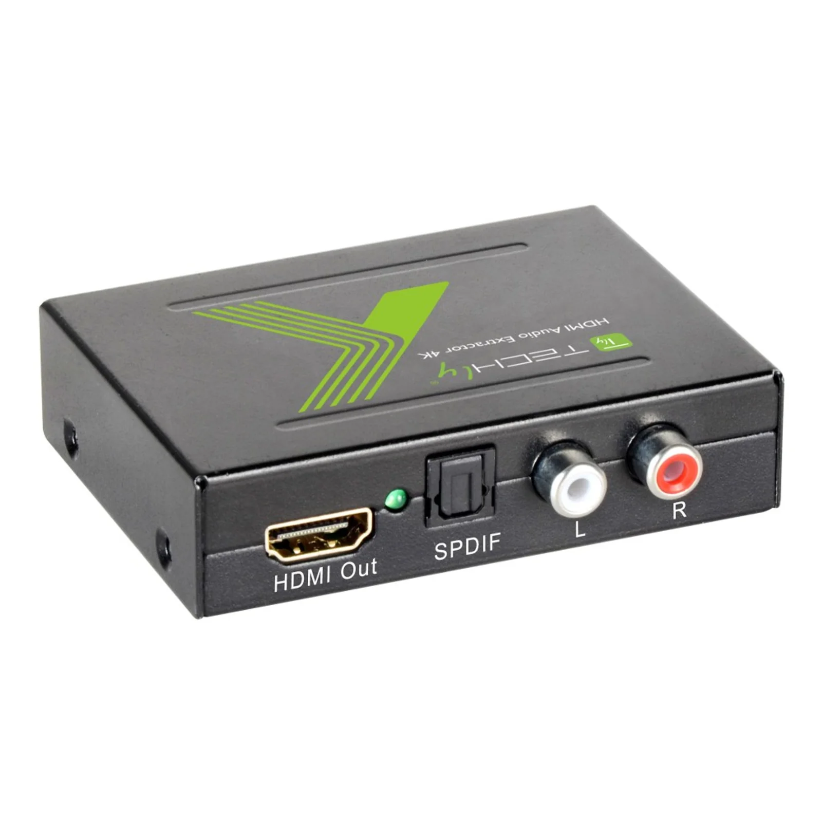 Techly IDATA HDMI-EA convertisseur audio Noir