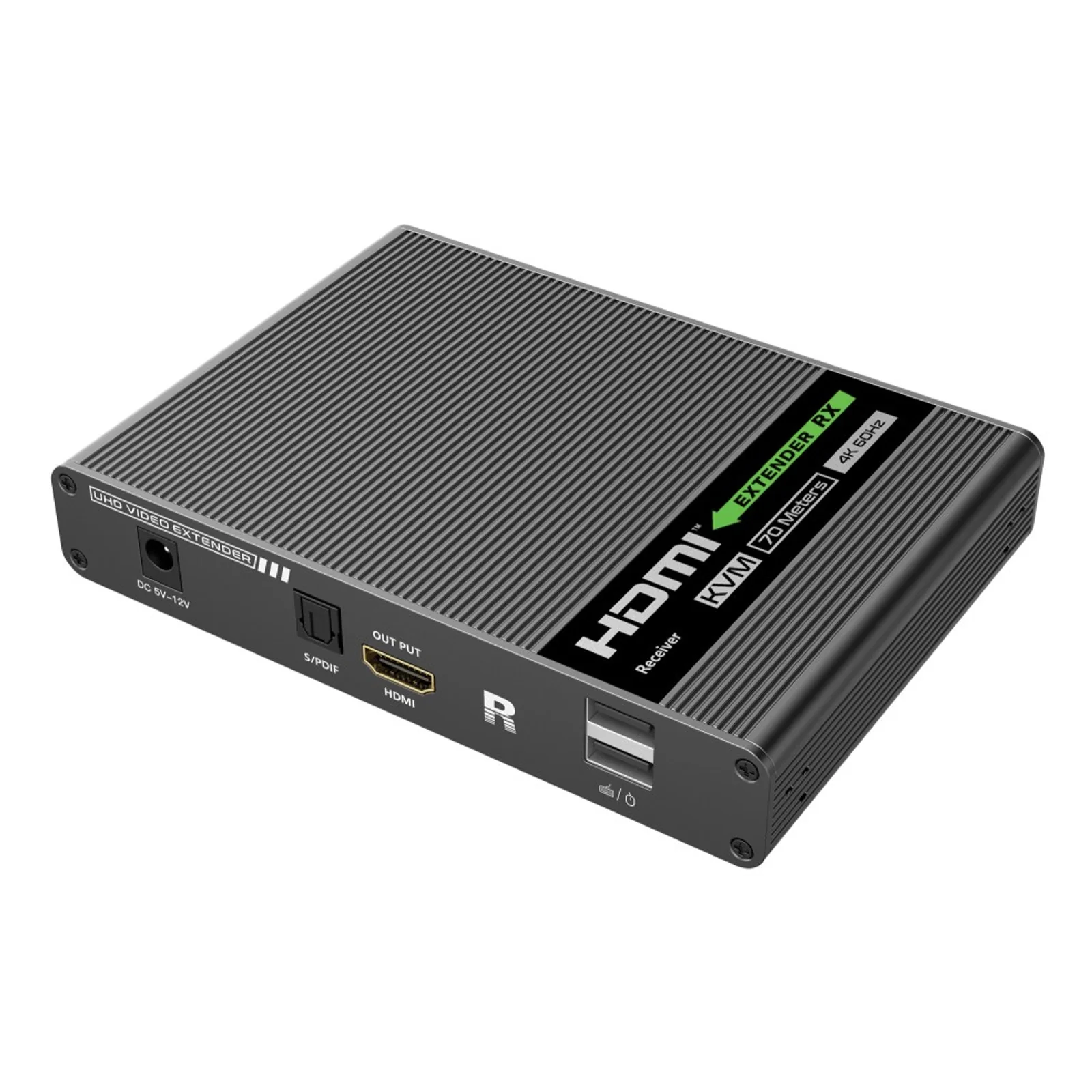 Techly IDATA HDMI-KVM67 extension KVM Émetteur et récepteur